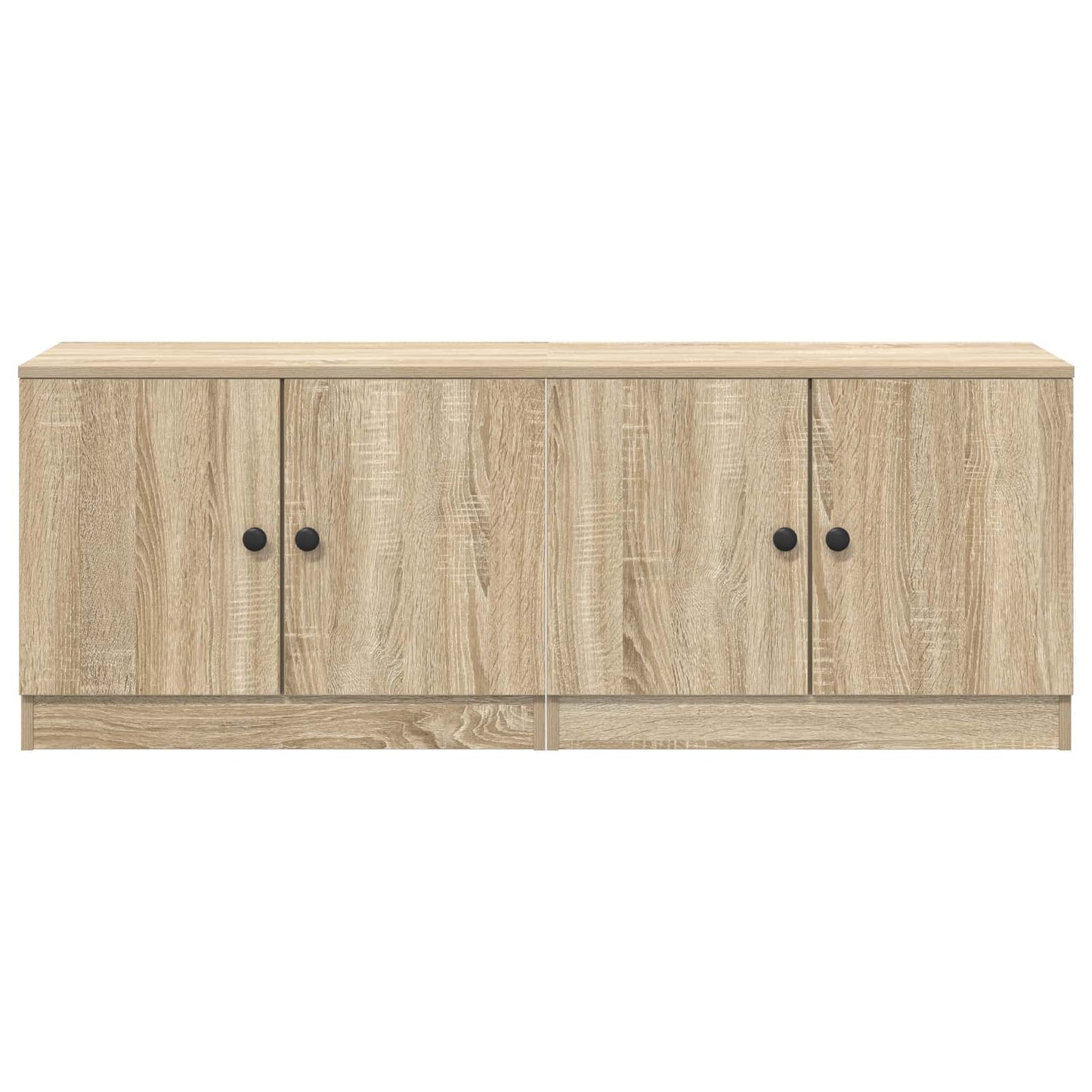 Oppbevaringsskap for loft seng 2 stk. Sonoma eik