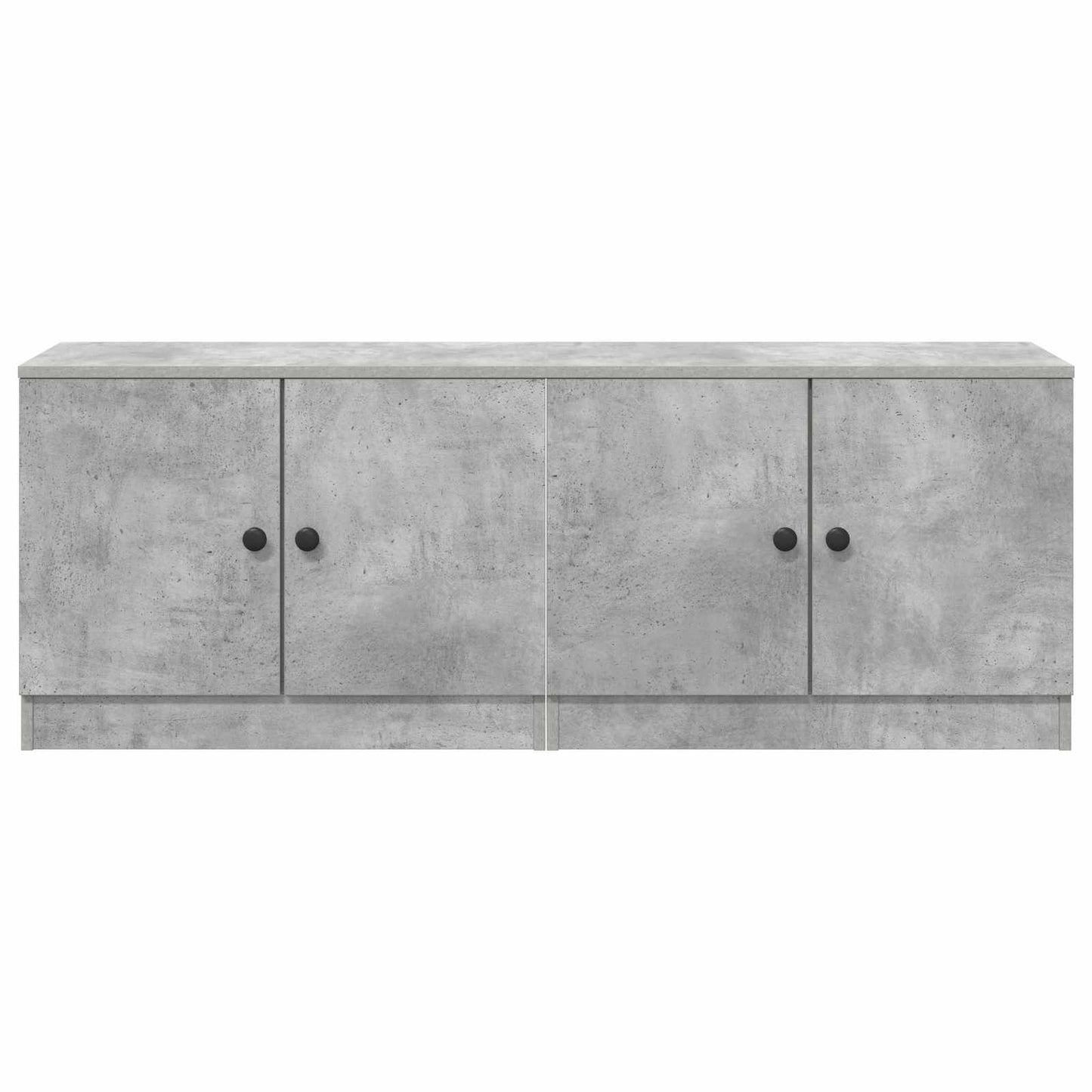 Sengeskap 2 pcs Betonggrå 66 x 35 x 48 cm Konstruert tre