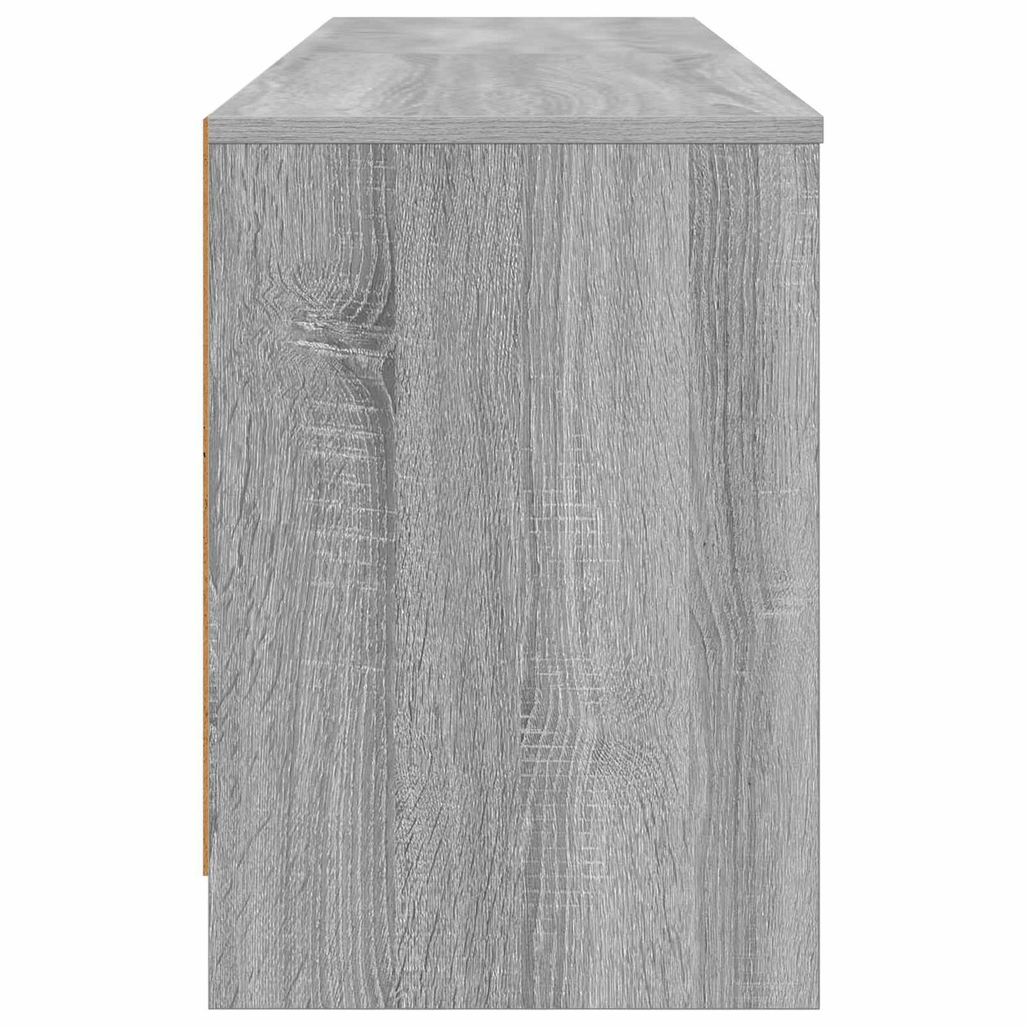 Sengeskap 2 pcs Grå Sonoma 66 x 33 x 48 cm Konstruert tre
