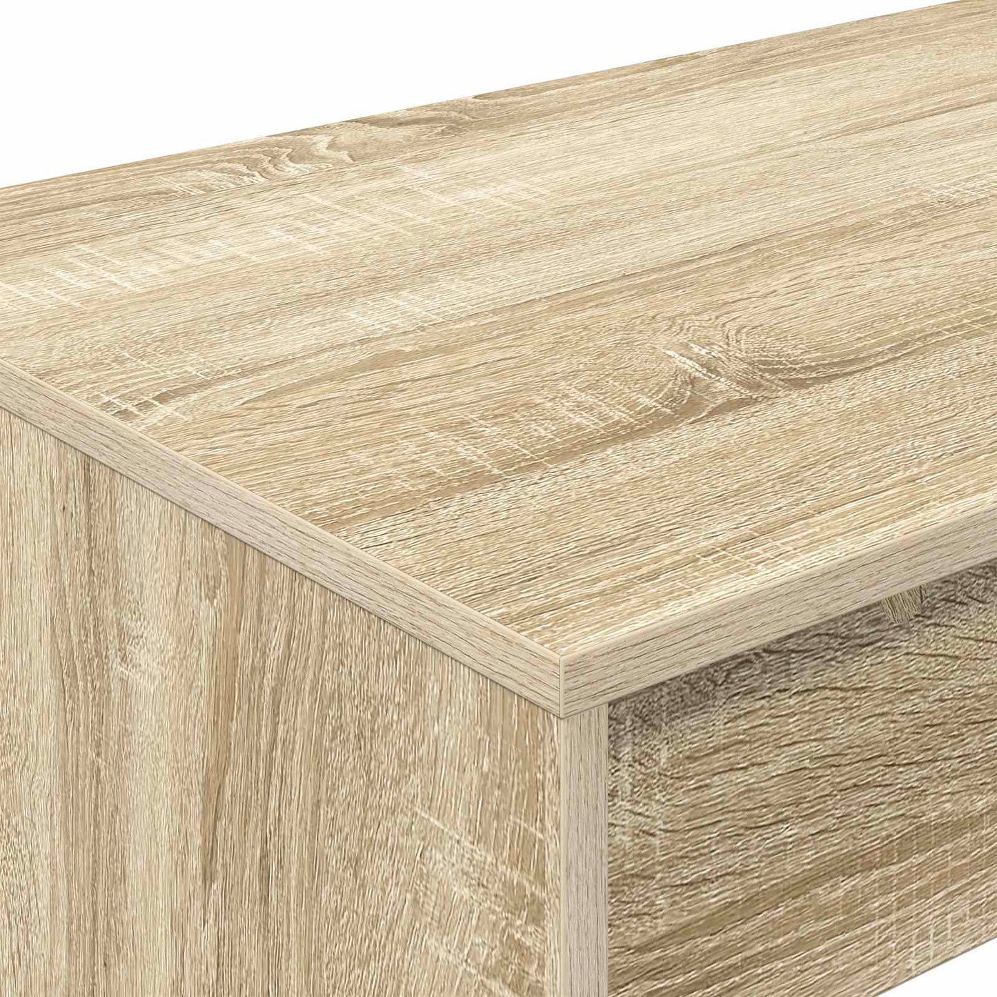 Seng Schreirbord Sonoma eik 100 x 45 x 75 cm Konstruert tre vidaXL