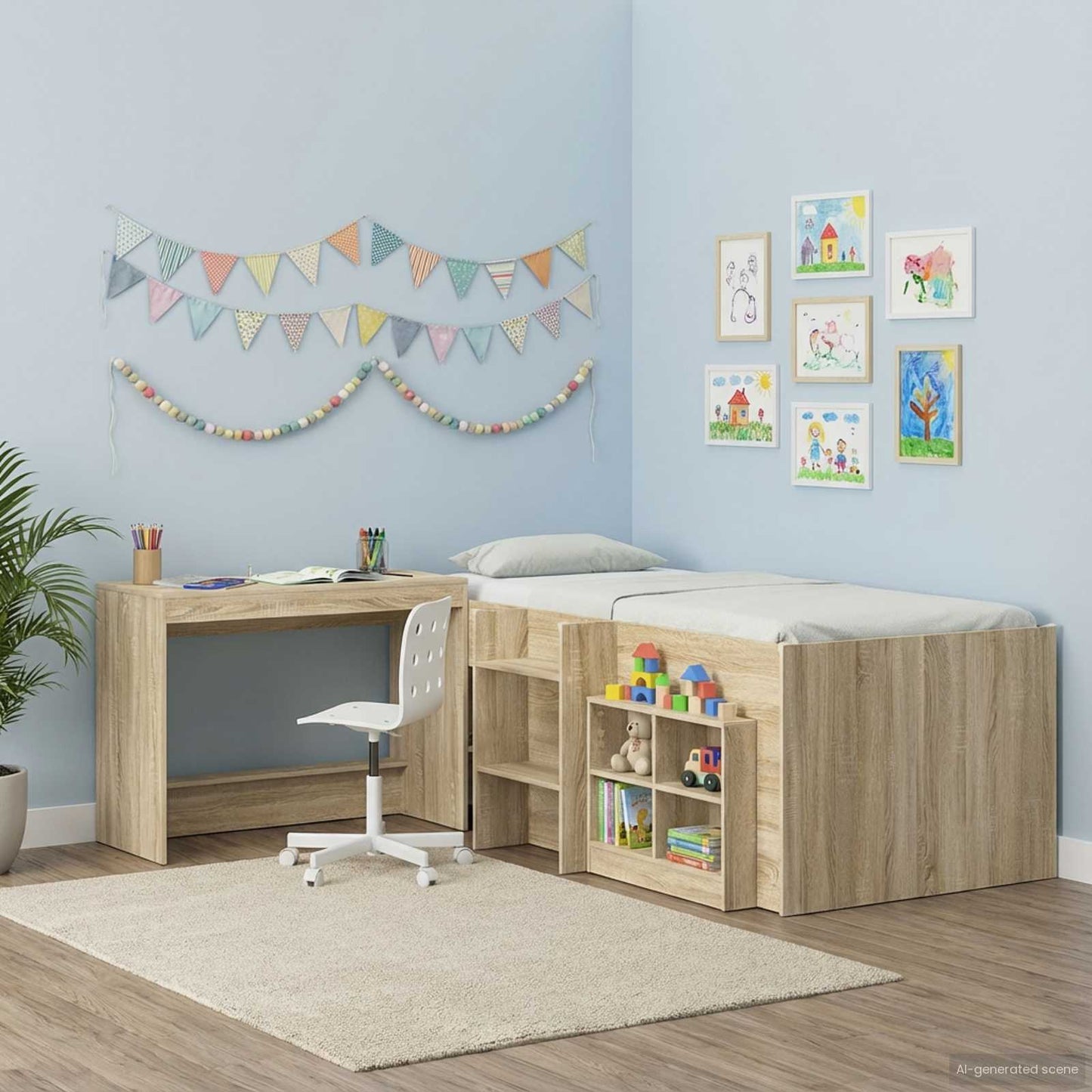 Seng Schreirbord Sonoma eik 100 x 45 x 75 cm Konstruert tre vidaXL