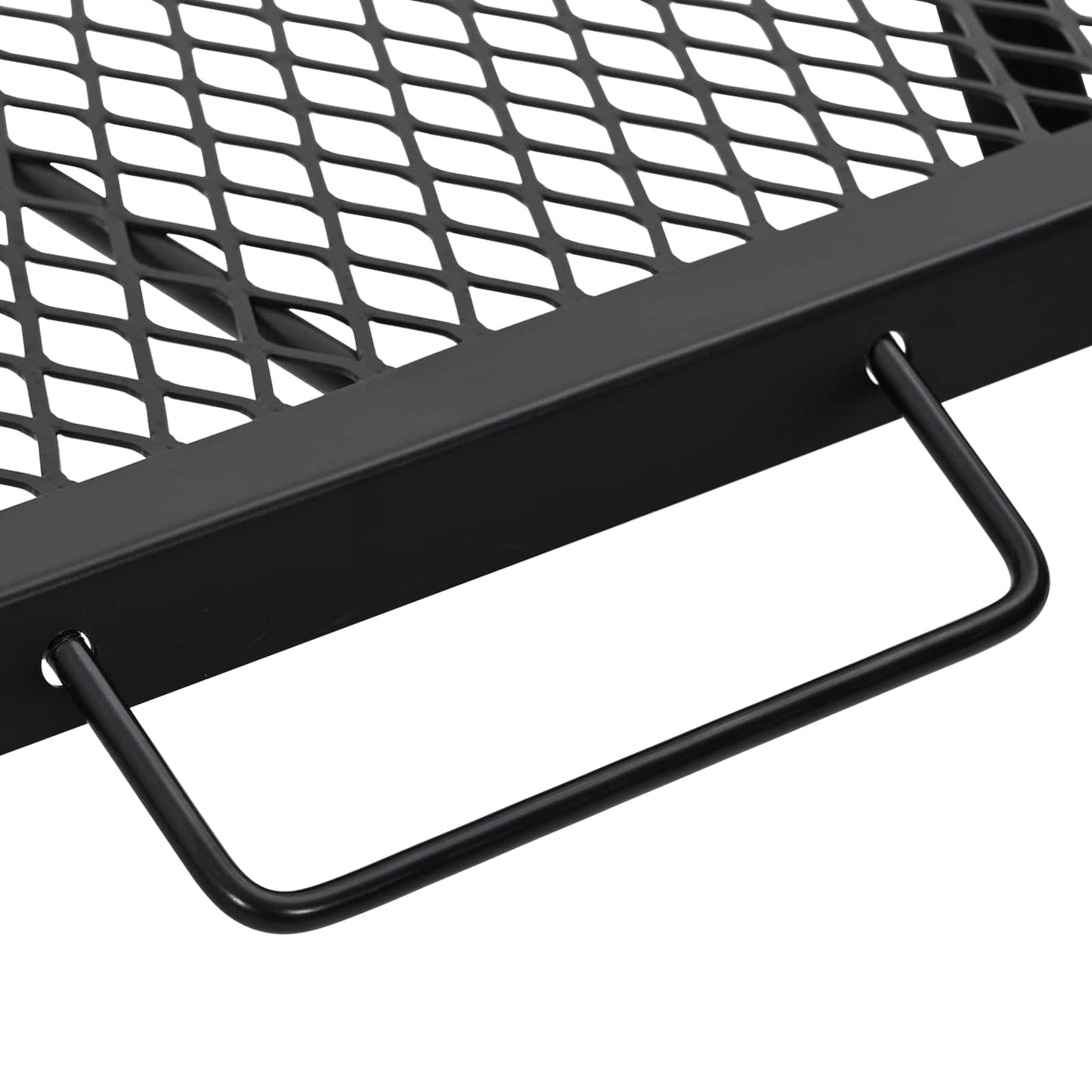 Sammenleggbar Campinggrill Svart 58 x 31 x 2 cm Legert stål