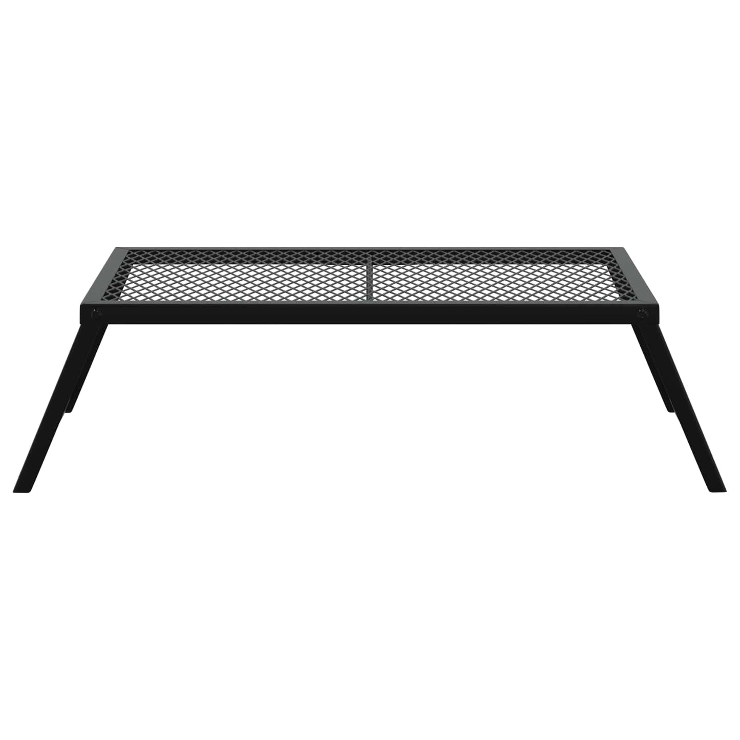 Sammenleggbar Campinggrill Svart 58 x 31 x 2 cm Legert stål