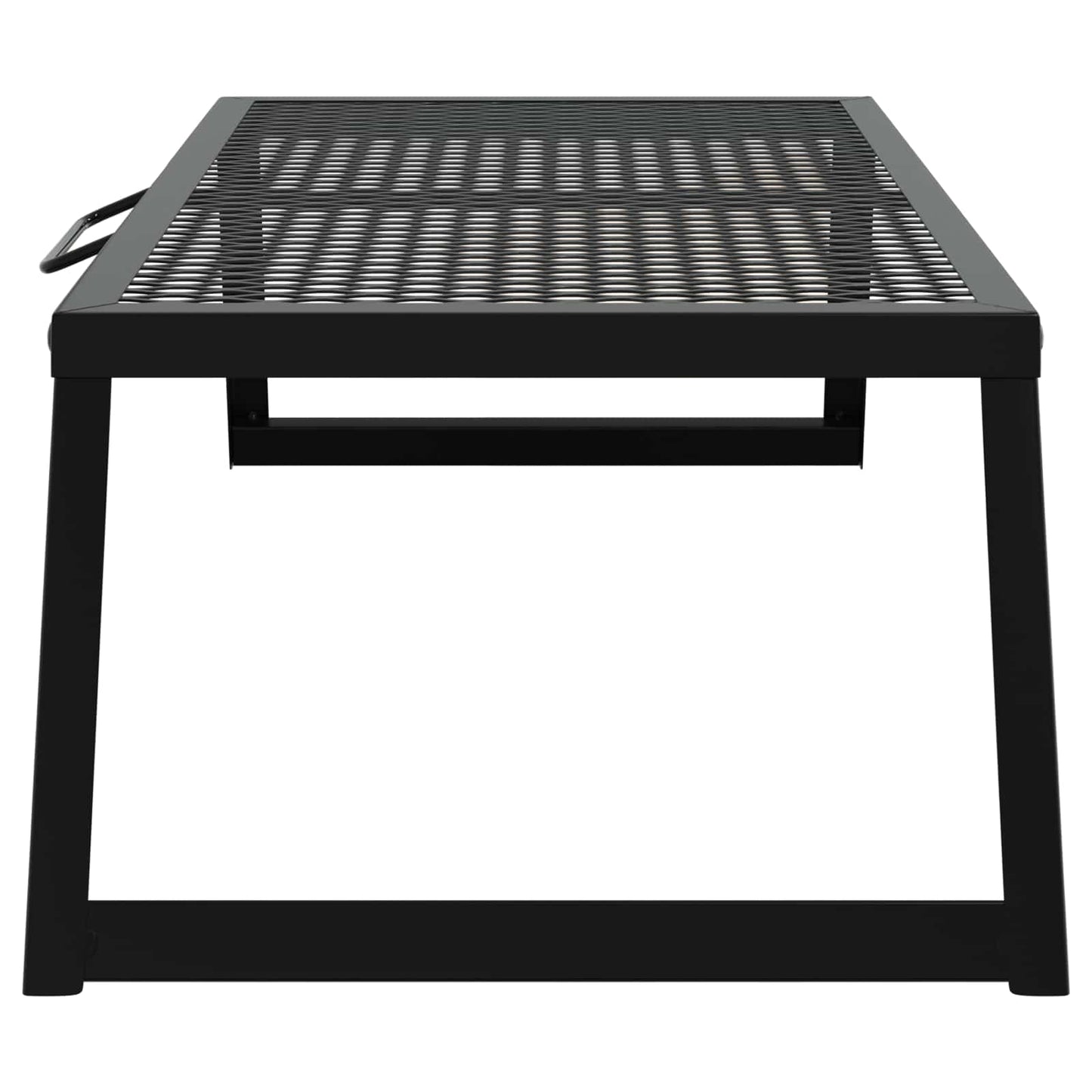 Sammenleggbar Campinggrill Svart 58 x 31 x 2 cm Legert stål