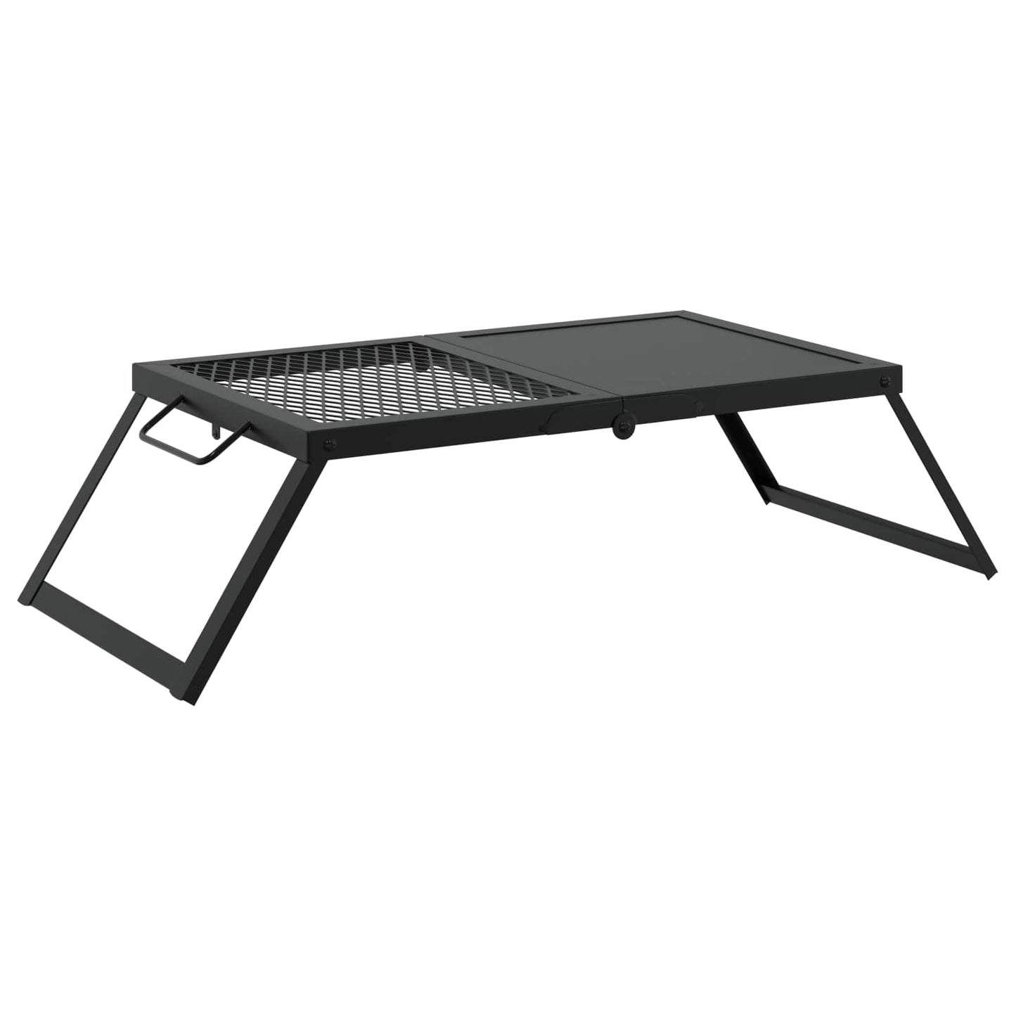 Sammenleggbar Campinggrill Svart 31,5 x 26,5 x 4 cm Legert stål