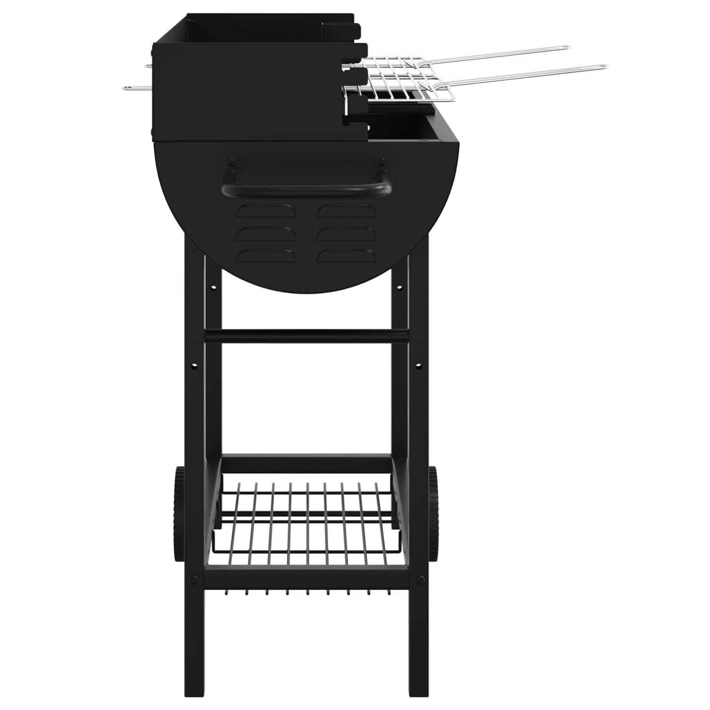 Kullgrill 96,5 x 42,5 x 88,5 cm Svart