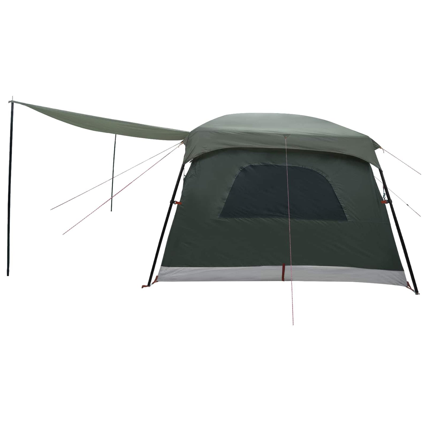 Familietelt med tak Army grønn 320 x 210 x 180 cm Polyester