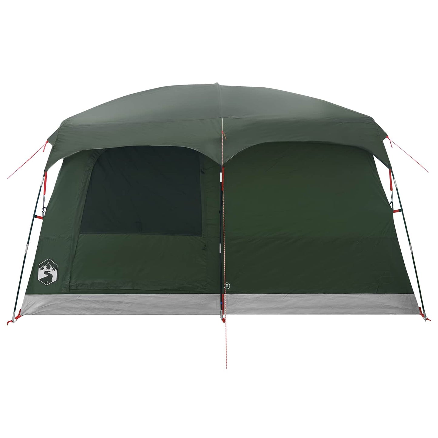 Familietelt med tak Army grønn 380 x 260 x 190 cm Polyester