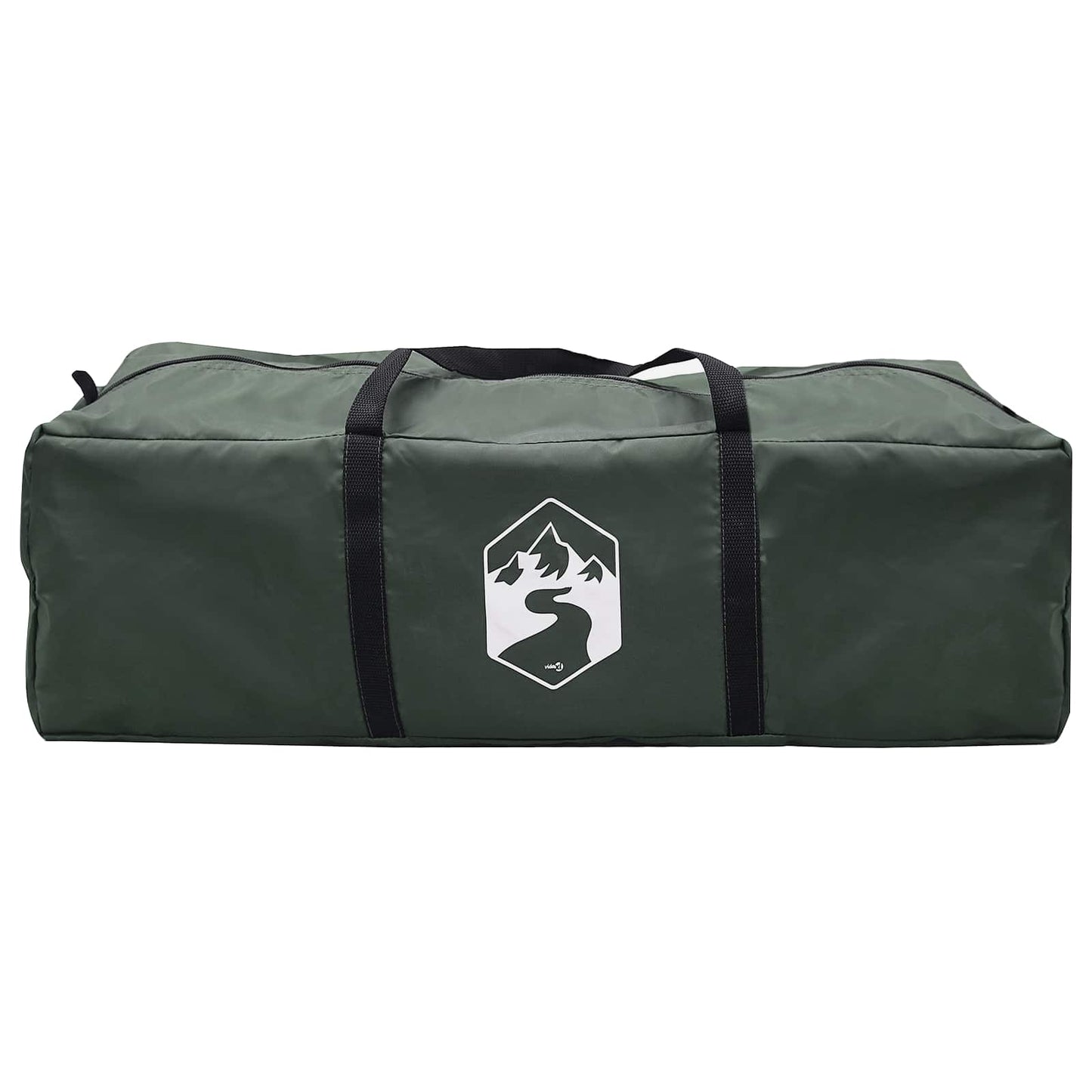 Familietelt Army grønn 420 x 305 x 200 cm Polyester og stål