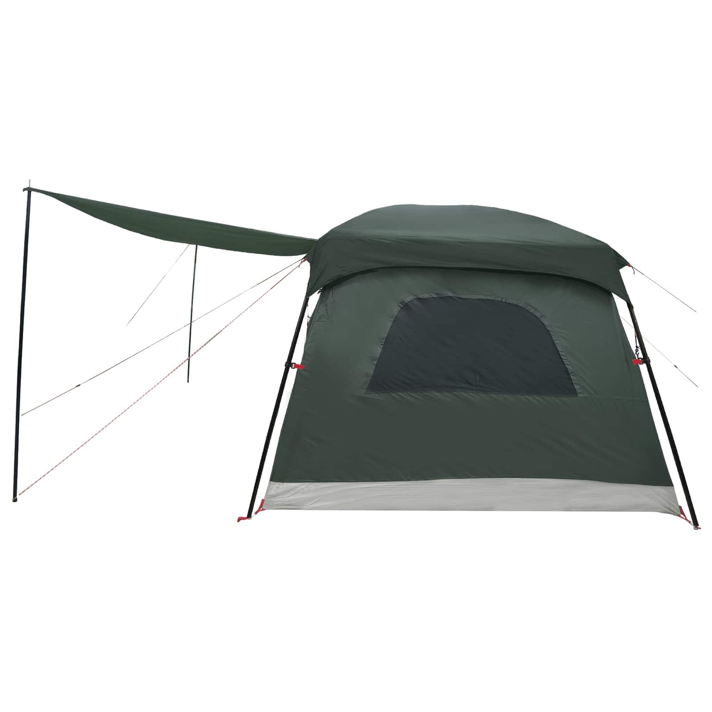 Familietelt Army grønn 420 x 305 x 200 cm Polyester og stål