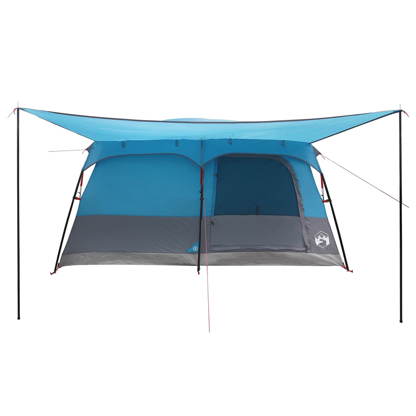 Familietelt med tak Blå 500 x 400 x 230 cm Polyester og stål