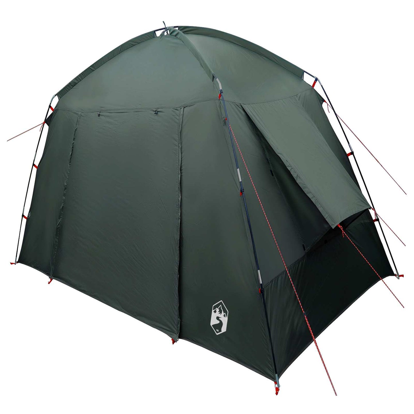 Hyttetelt med tak Army grønn 210 x 210 x 138 cm Polyester