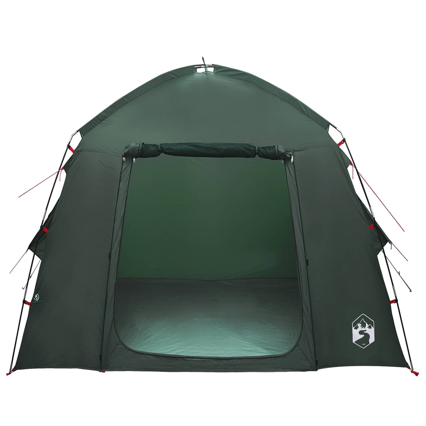 Hyttetelt med tak Army grønn 210 x 210 x 138 cm Polyester