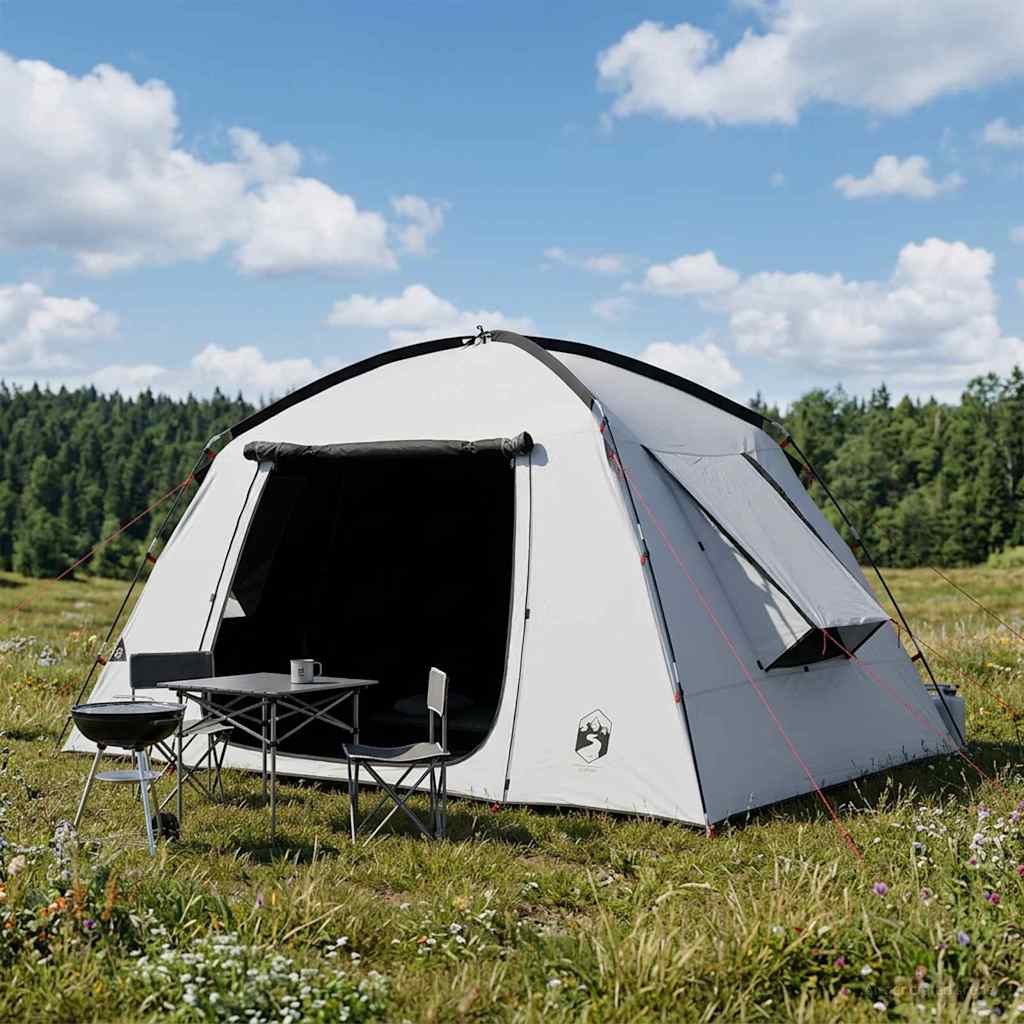 Hyttetelt med tak Hvit Blackout 300 x 210 x 156 cm Polyester