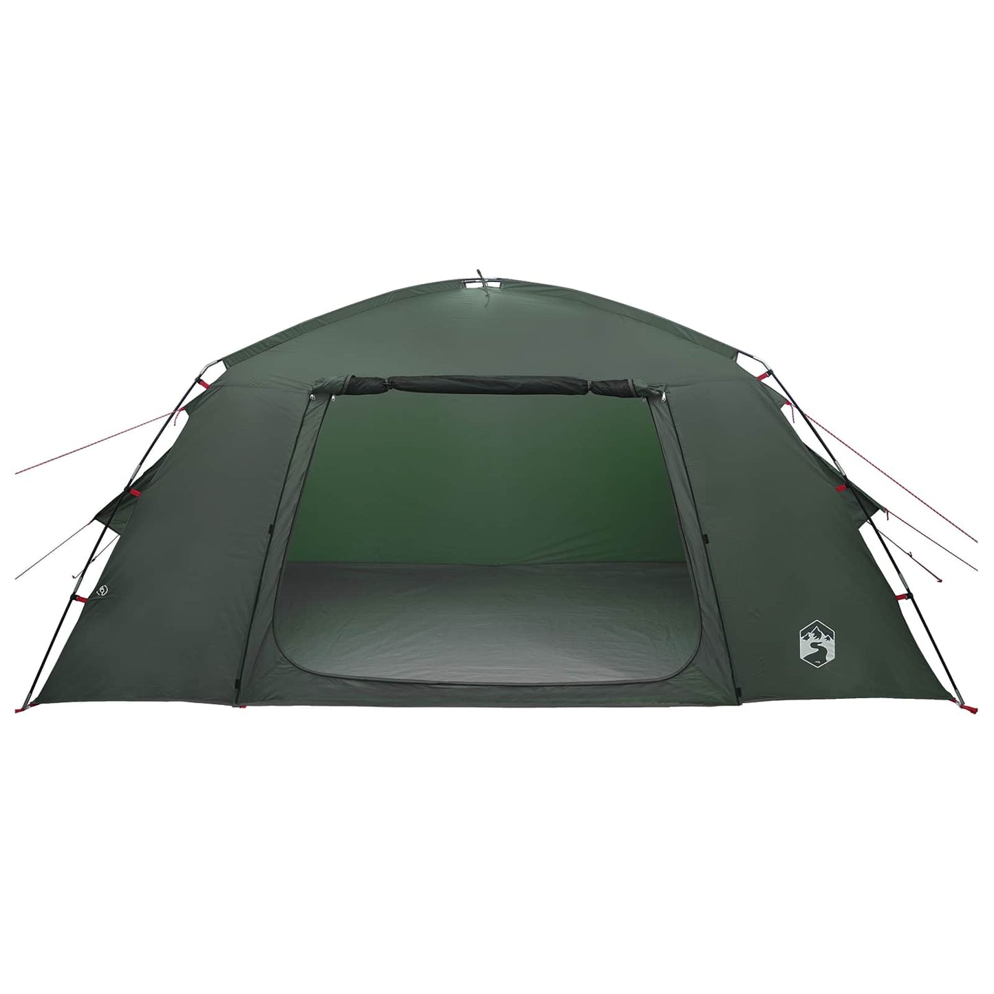 Hyttetelt med tak Army grønn 400 x 210 x 180 cm Polyester