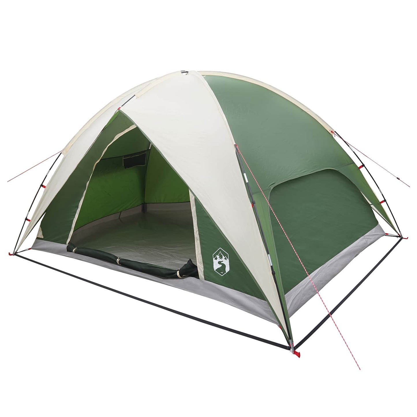 Camping Telt med Regntrekk Vanntett Grønn 360 x 245 x 185 cm