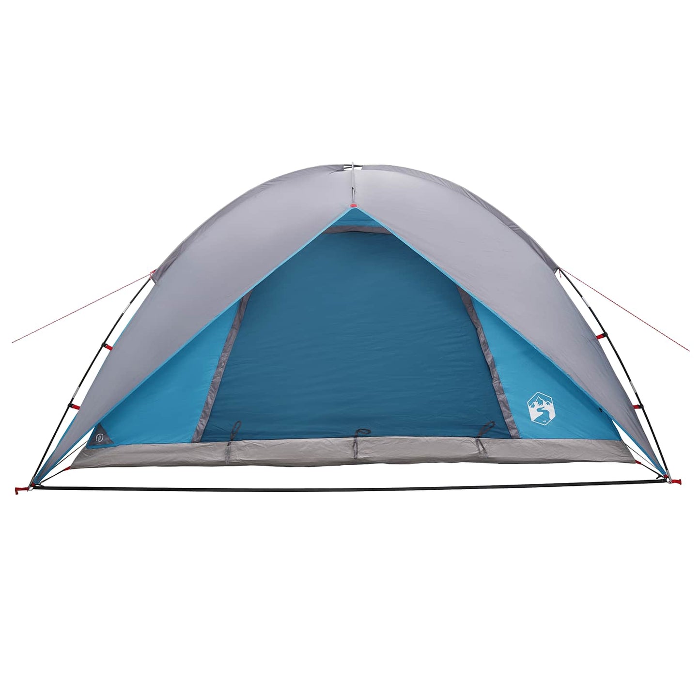 Camping Telt med Regntrekk Vanntett Blå 360 x 245 x 185 cm