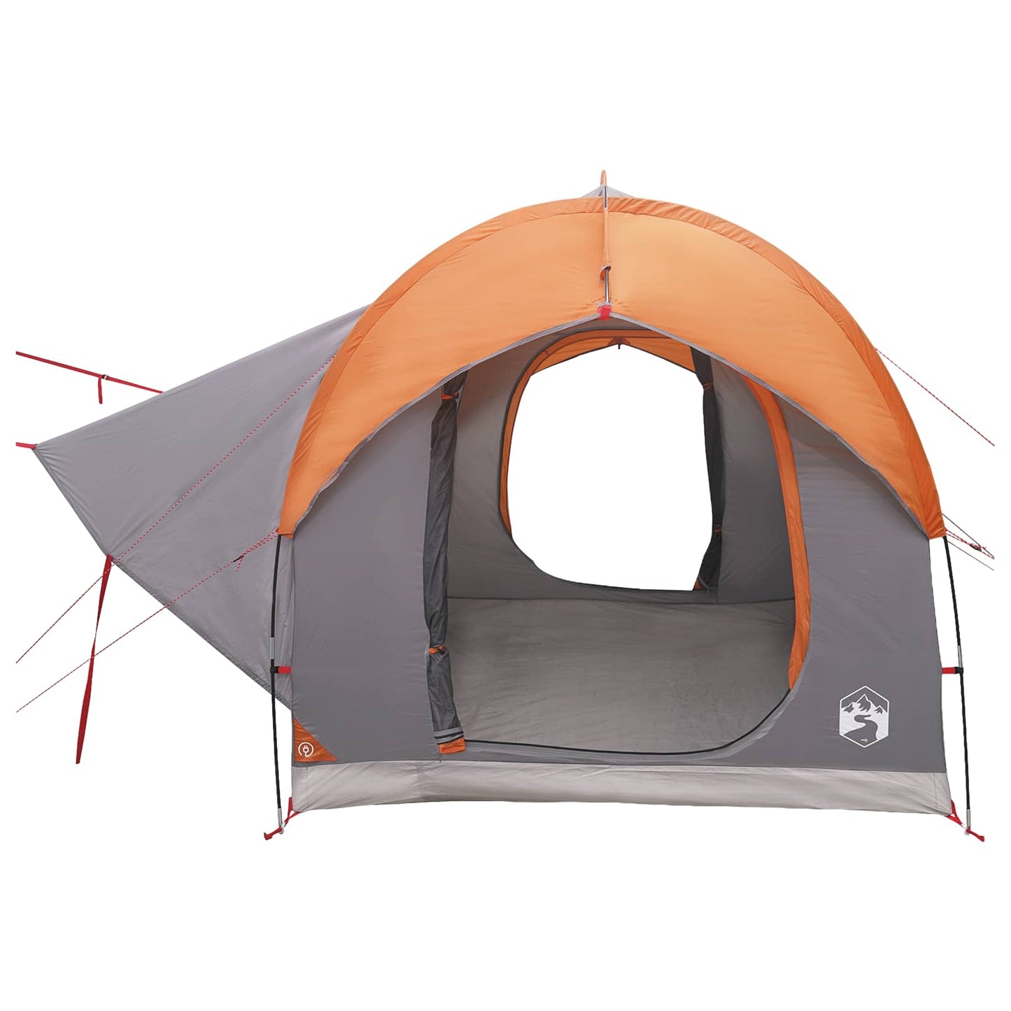 Bil telt Grå og Oransje 239 x 210 x 210 cm Polyester og stål