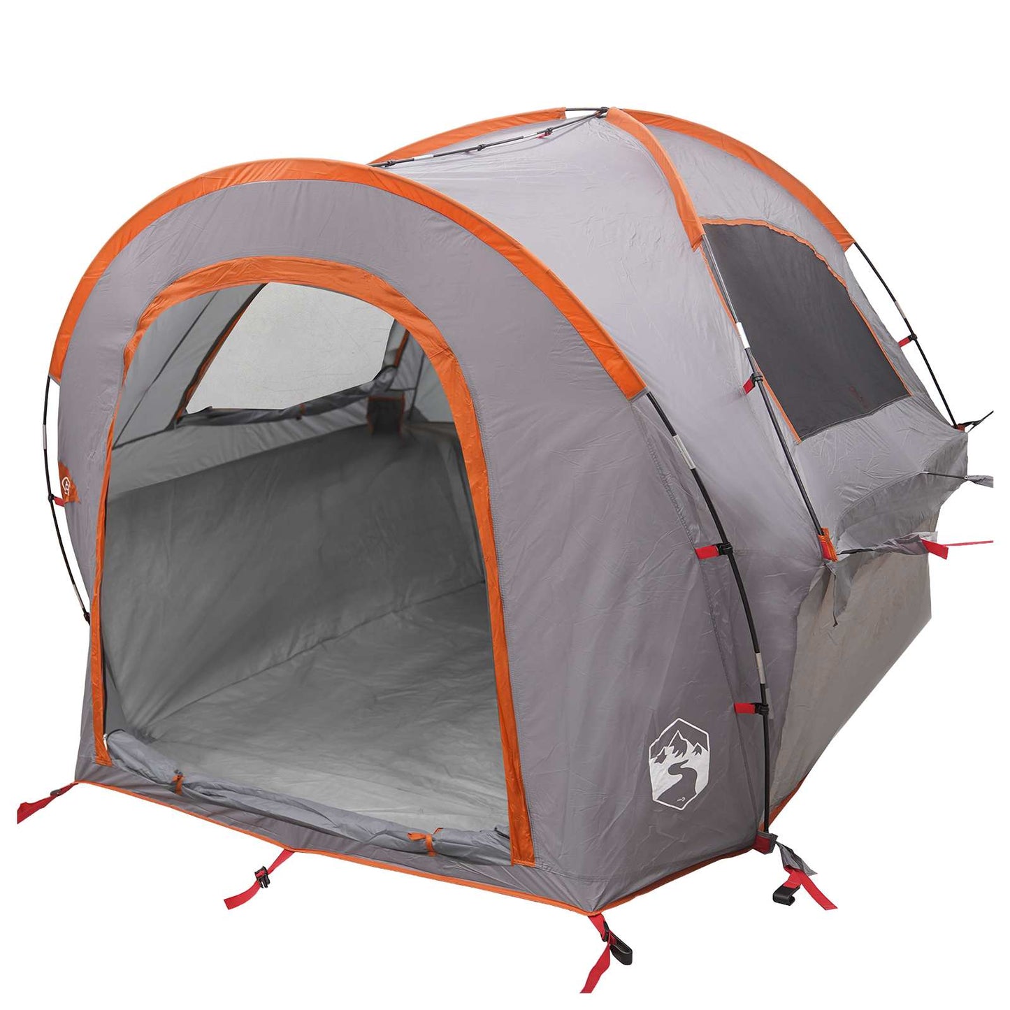 Bil telt Grå og Oransje 200 x 170 x 170 cm Polyester og stål