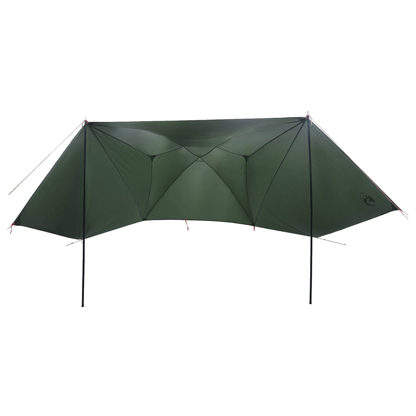 Bil telt med tak Army grønn 350 x 250 cm Polyester og stål