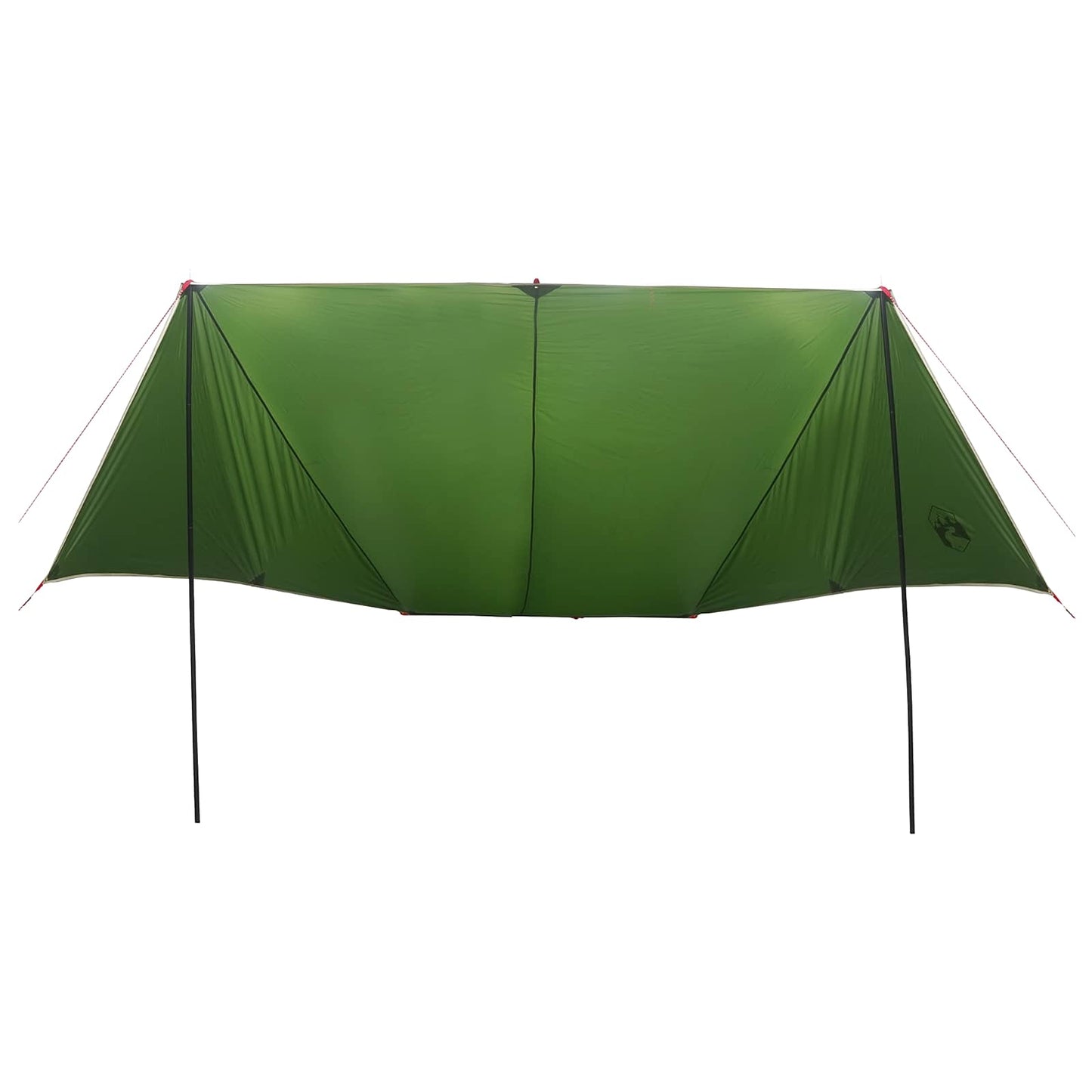 Bilmarkise med tak Grønn 518 x 580 x 215 cm Polyester og stål