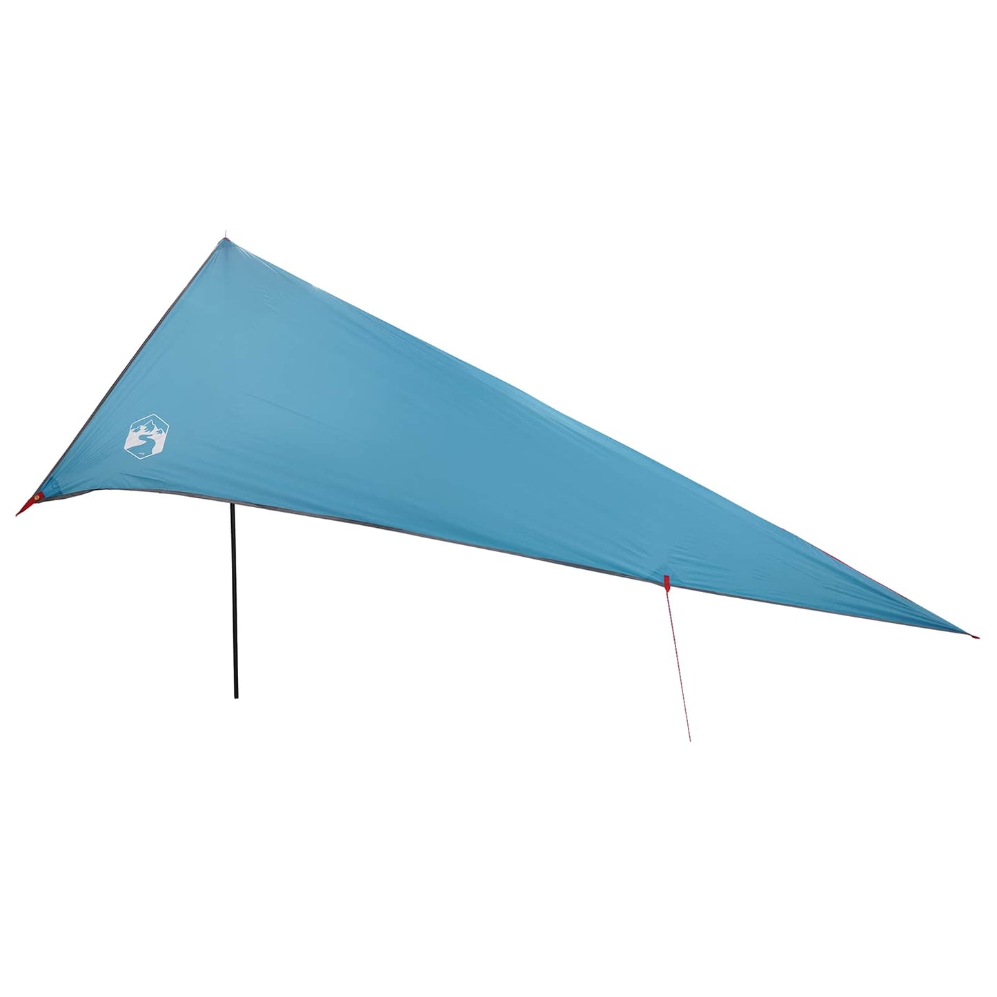 Bilmarkise med tak Blå 518 x 580 x 215 cm Polyester og stål