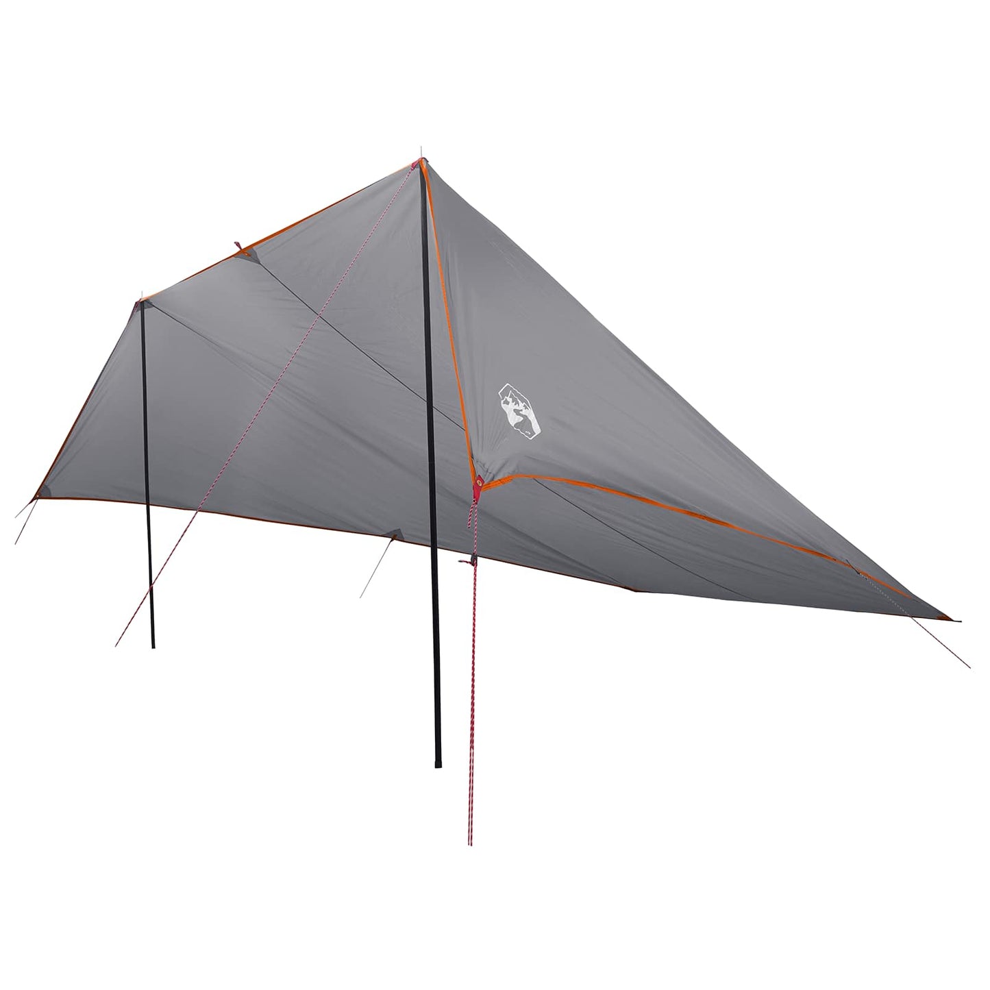 Bilmarkise Grå og Oransje 518 x 580 x 215 cm Polyester og stål