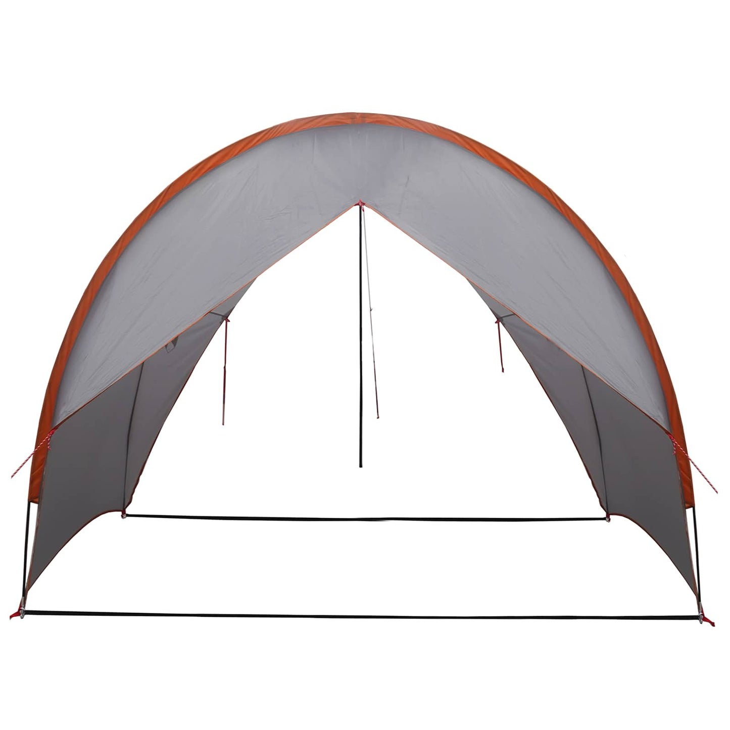 Bakluke Markise Vanntett Grå og Oransje 405 x 280 x 220 cm