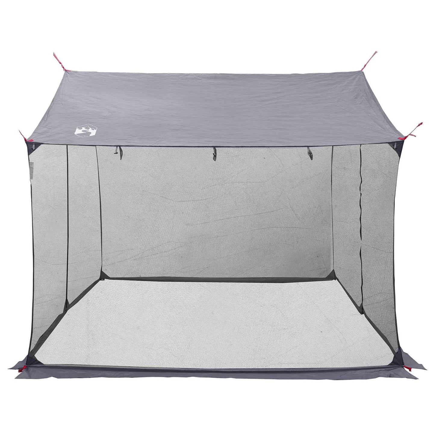 Camping tarp med nettingvegger Grå og Oransje