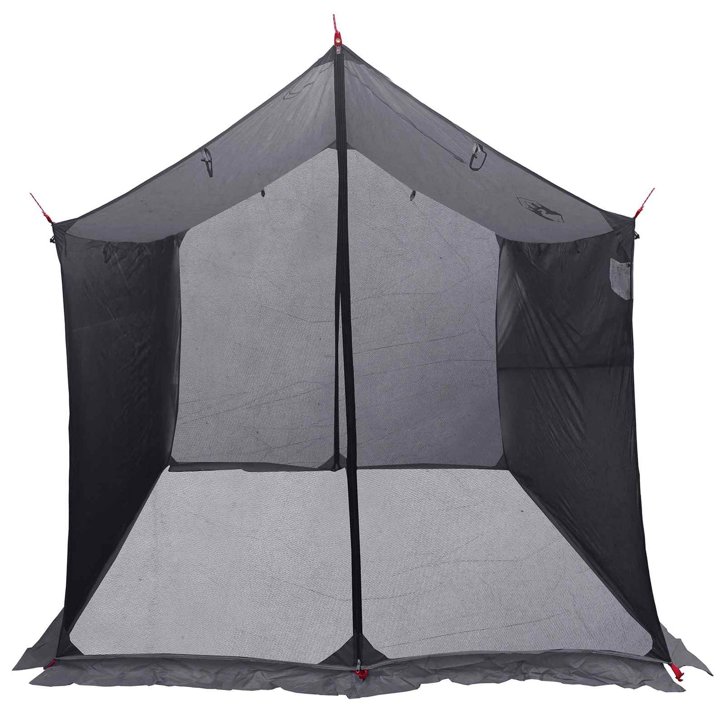 Camping tarp med nettingvegger Grå og Oransje