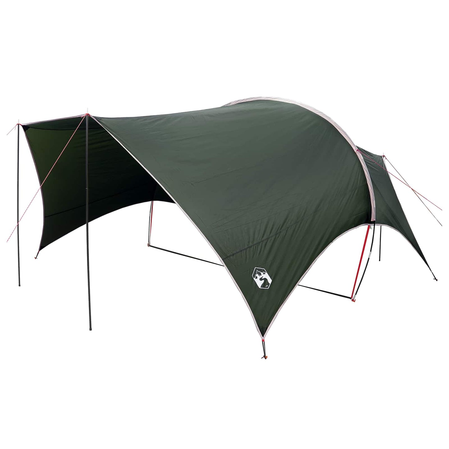 Camping tarp vanntett Army grønn 550 x 400 x 230 cm
