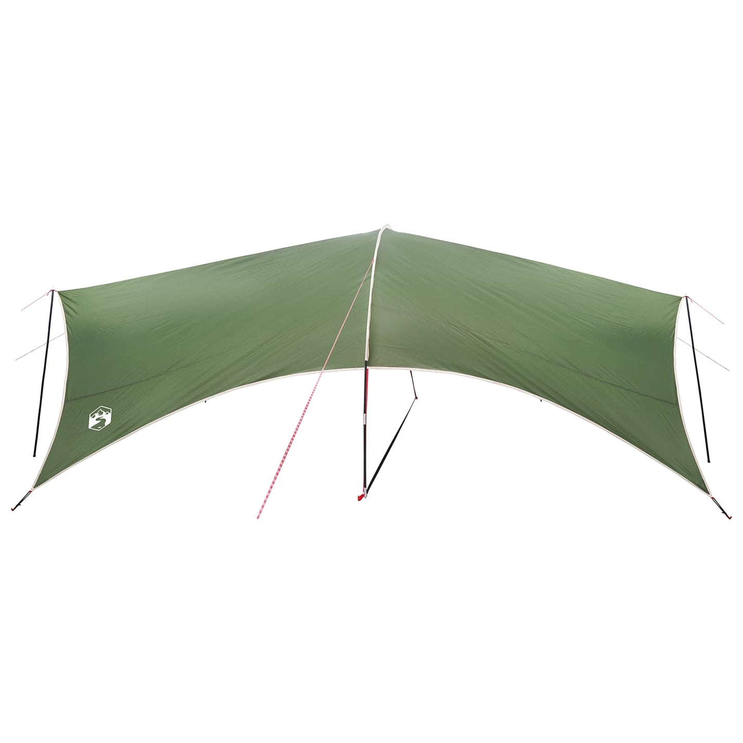 Camping tarp vanntett Grønn 690 x 580 x 255 cm