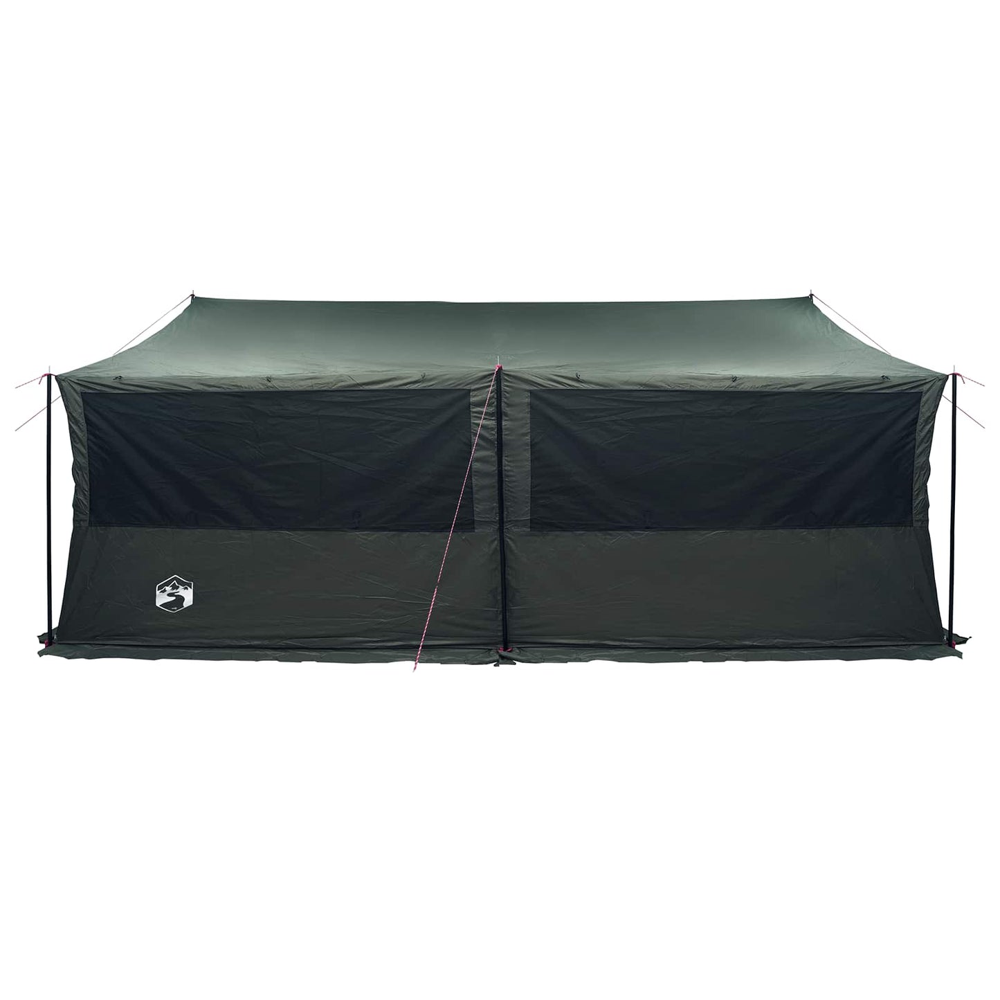 Familietelt Army grønn 600 x 400 x 268 cm Polyester og stål