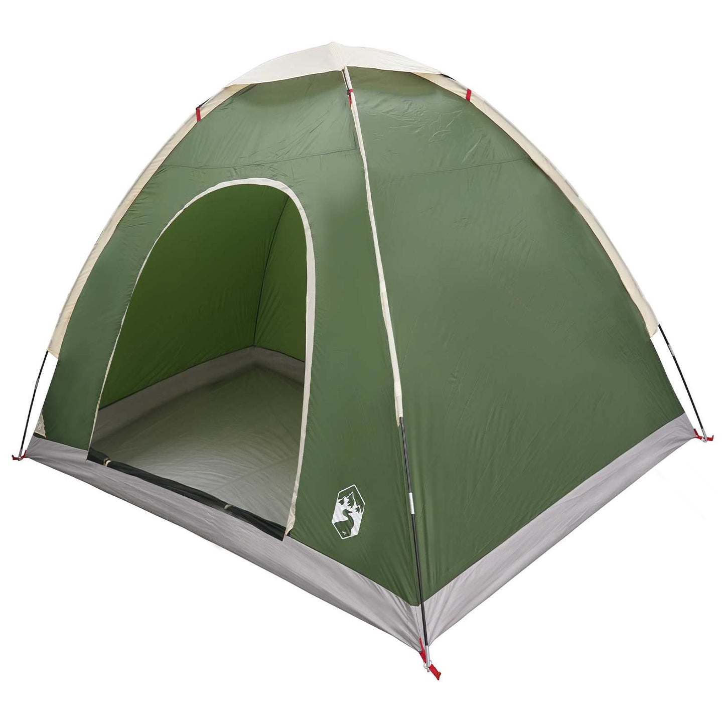Camping Telt med tak med luftventil Grønn 190 x 140 x 105 cm