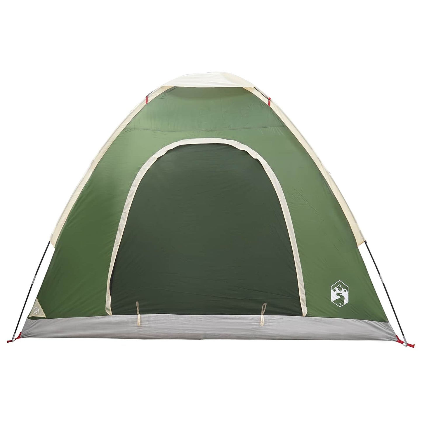 Camping Telt med tak med luftventil Grønn 190 x 140 x 105 cm