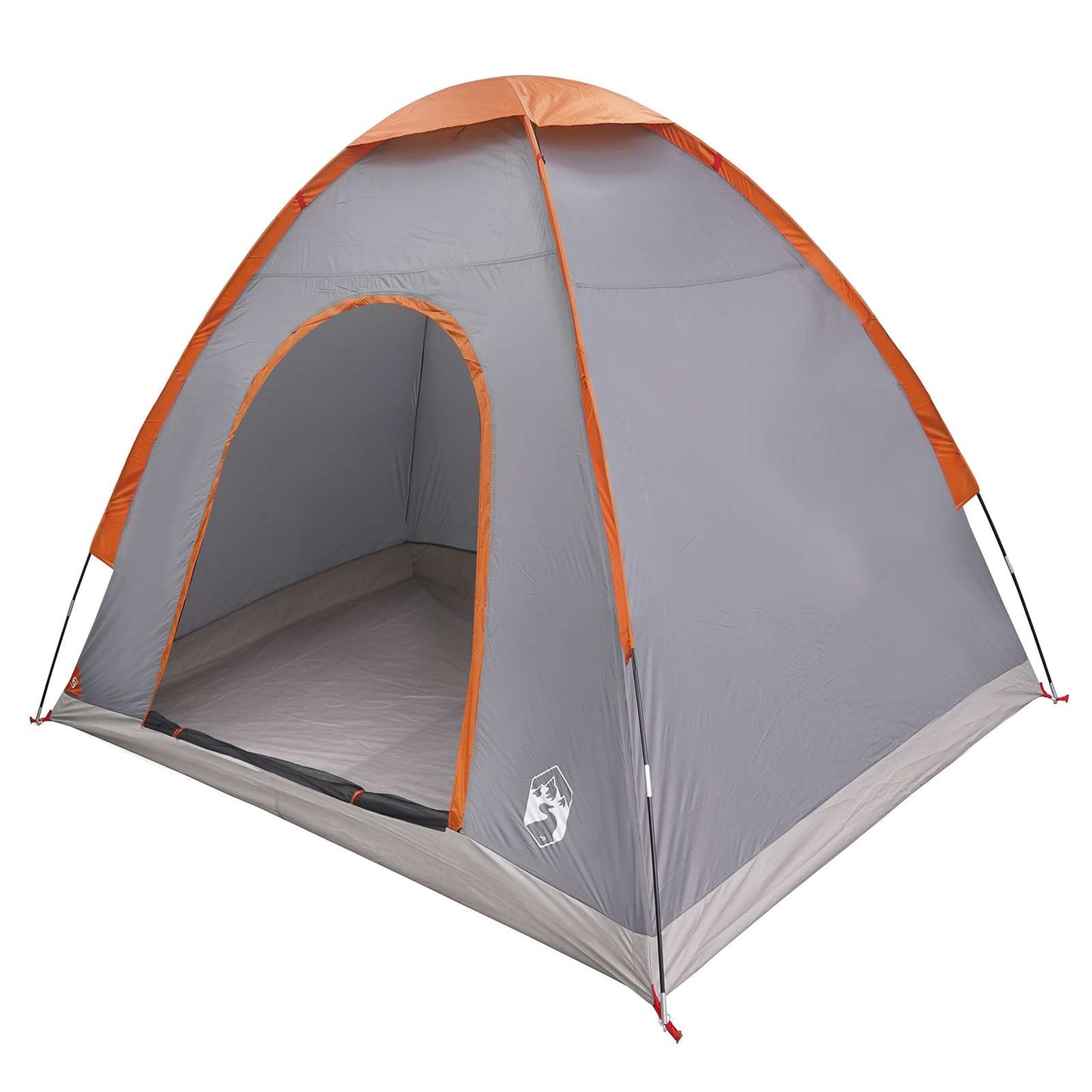 Camping Telt med tak Grå og Oransje 190 x 140 x 105 cm