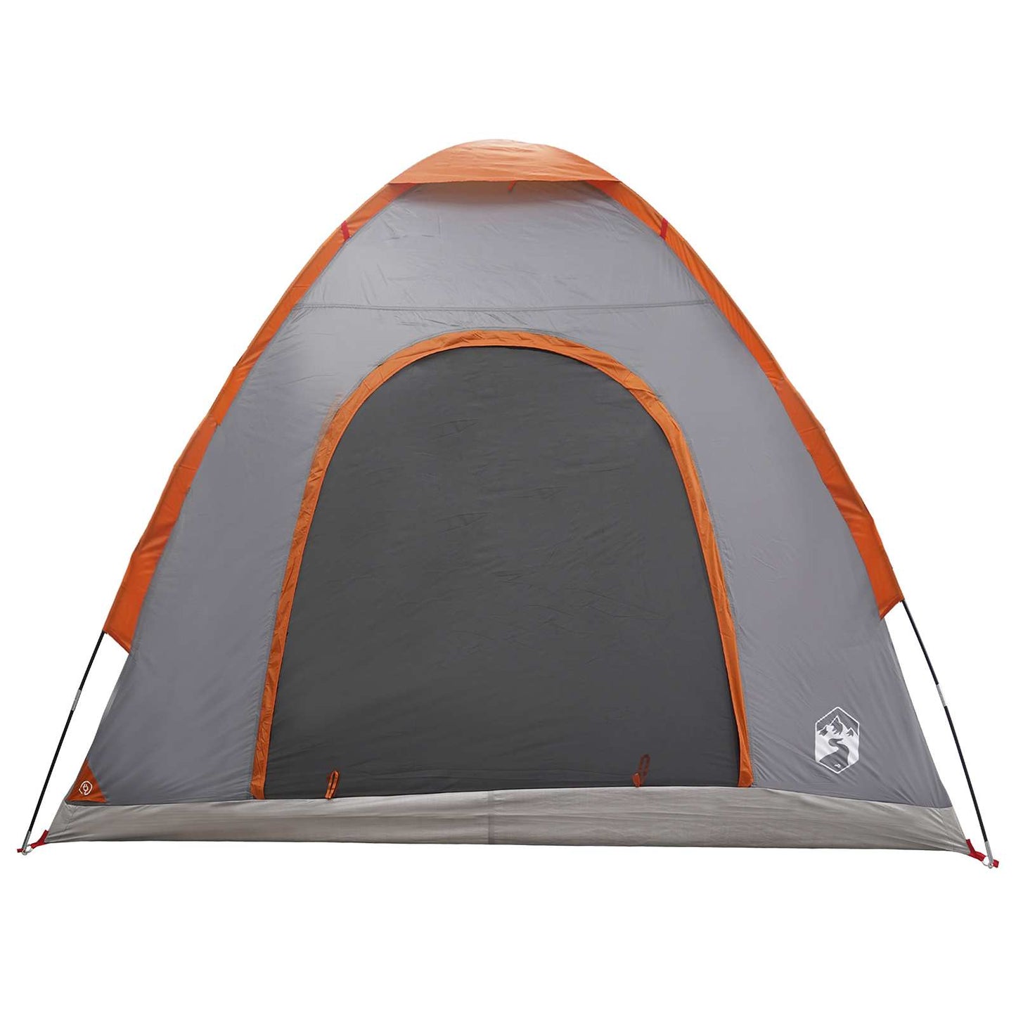 Camping Telt med tak Grå og Oransje 190 x 140 x 105 cm