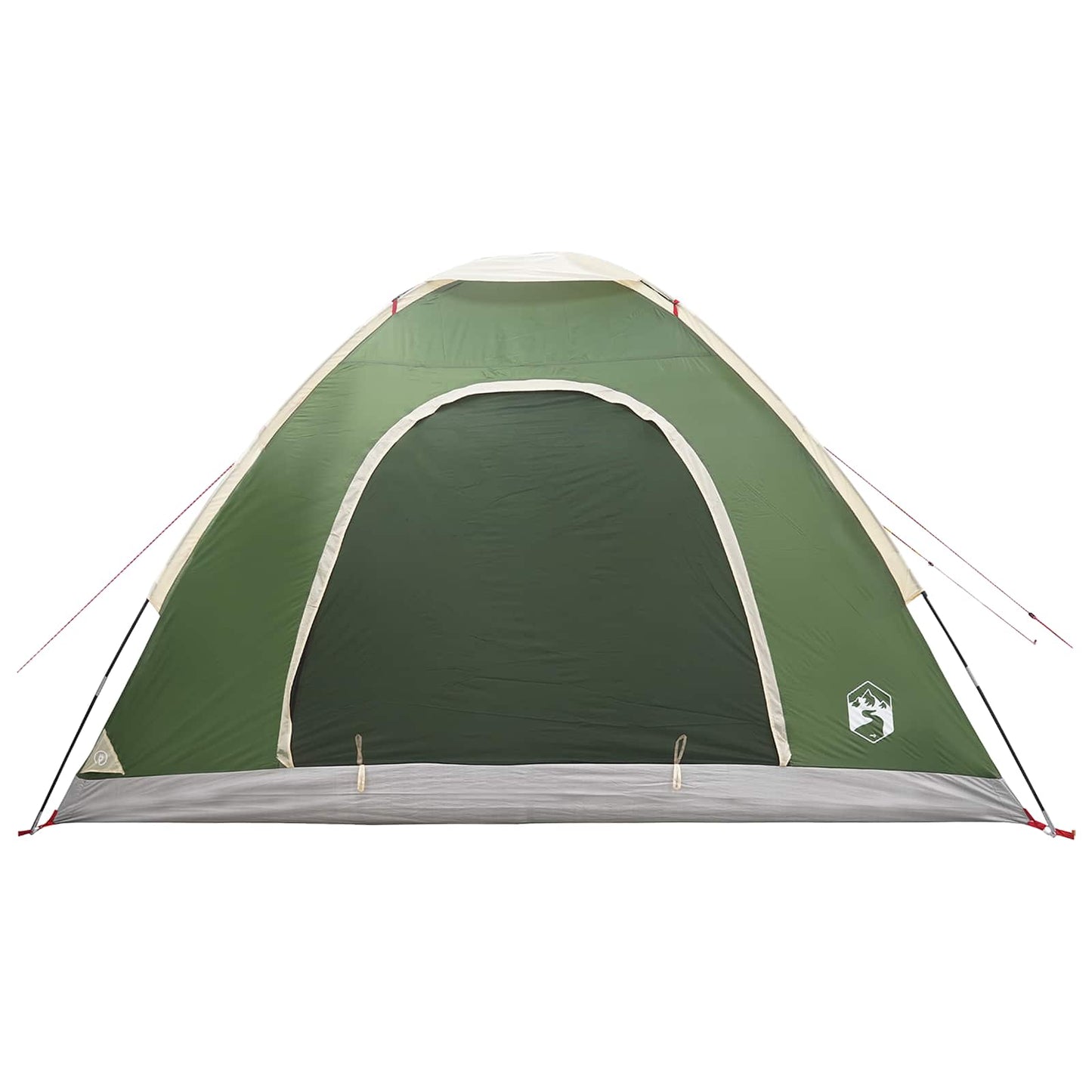 Camping Telt med tak med luftventil Grønn 275 x 215 x 125 cm