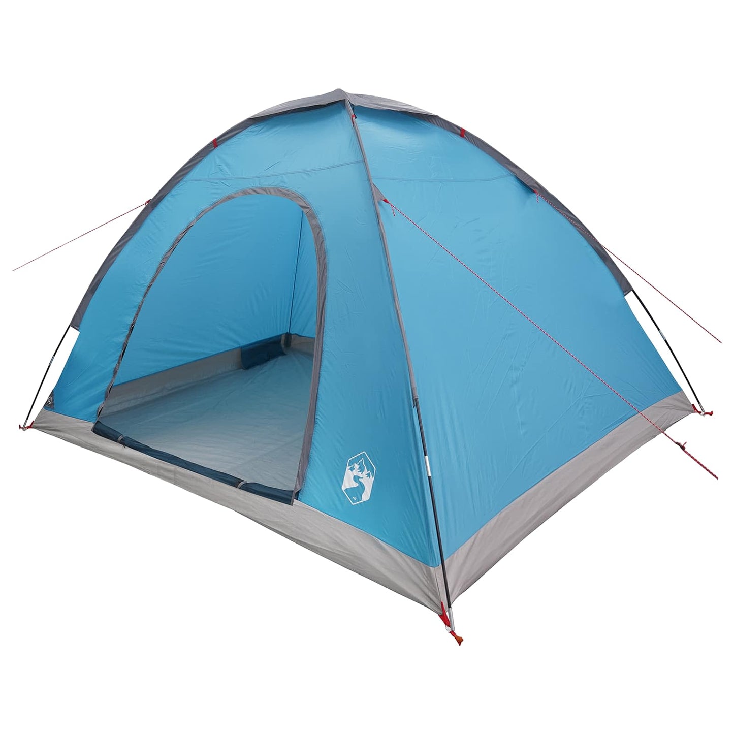 Camping Telt med tak med luftventil Blå 275 x 215 x 125 cm