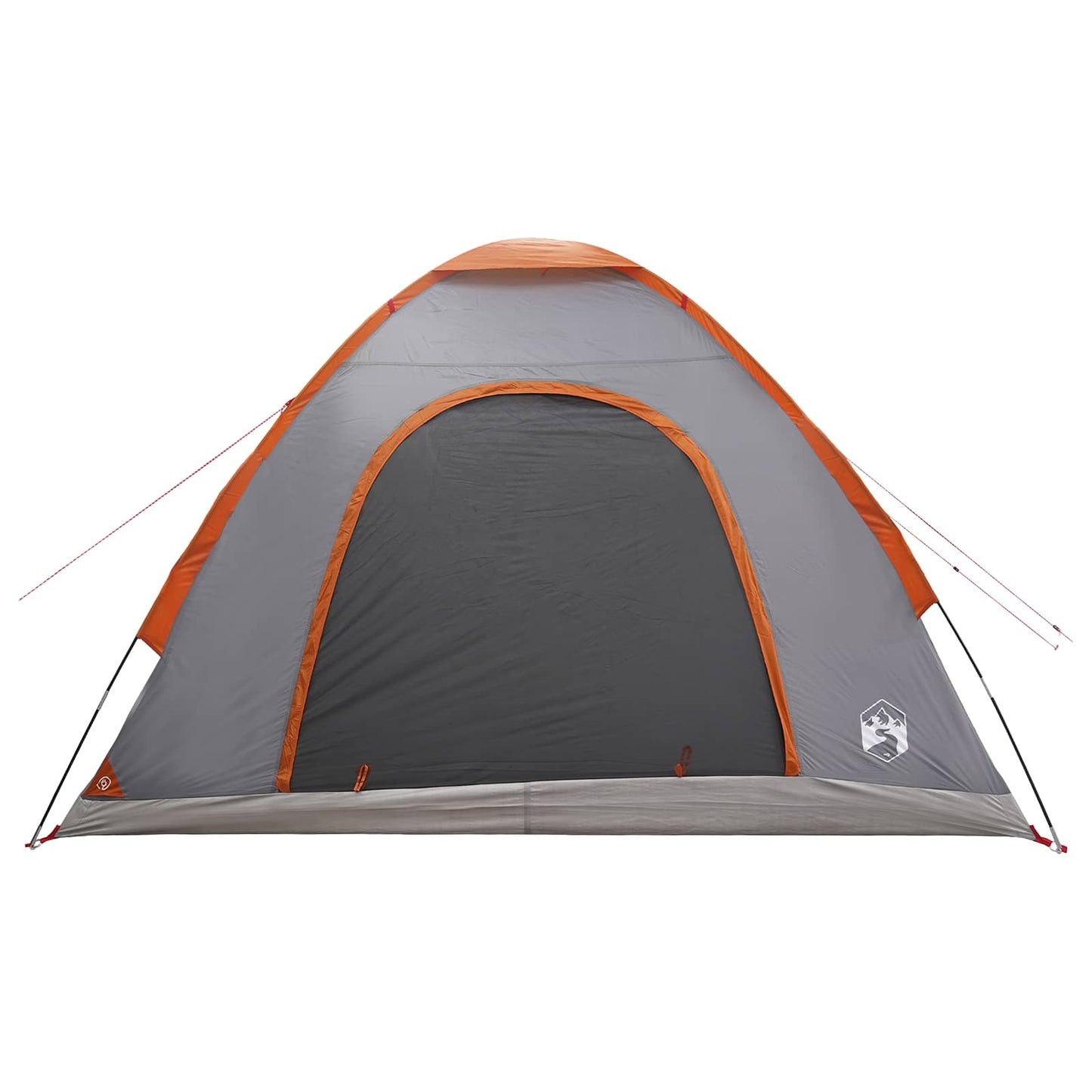 Camping Telt med tak Grå og Oransje 275 x 215 x 125 cm