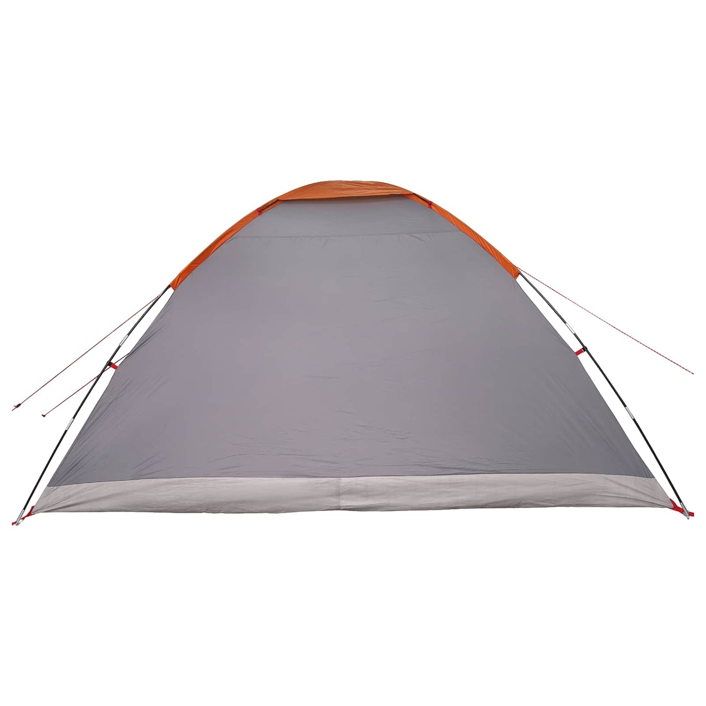 Camping Telt med tak Grå og Oransje 335 x 275 x 180 cm