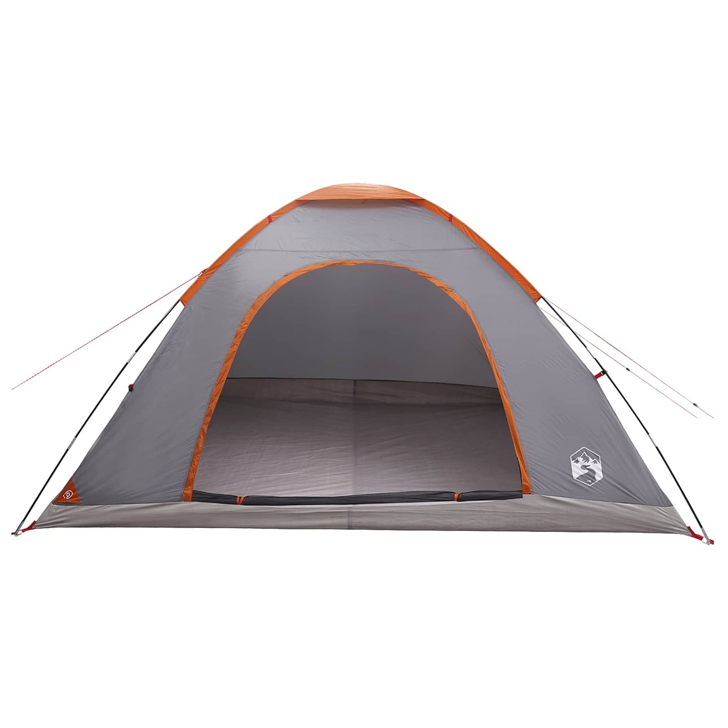 Camping Telt med tak Grå og Oransje 335 x 275 x 180 cm
