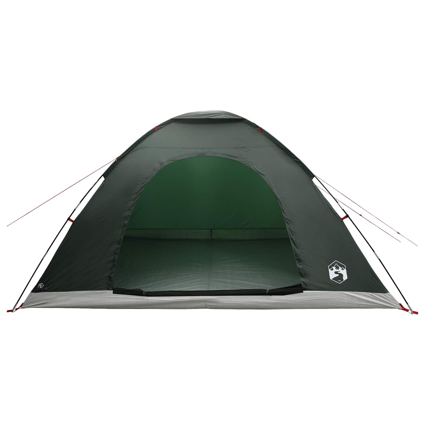Camping Telt med tak Army grønn 335 x 275 x 180 cm