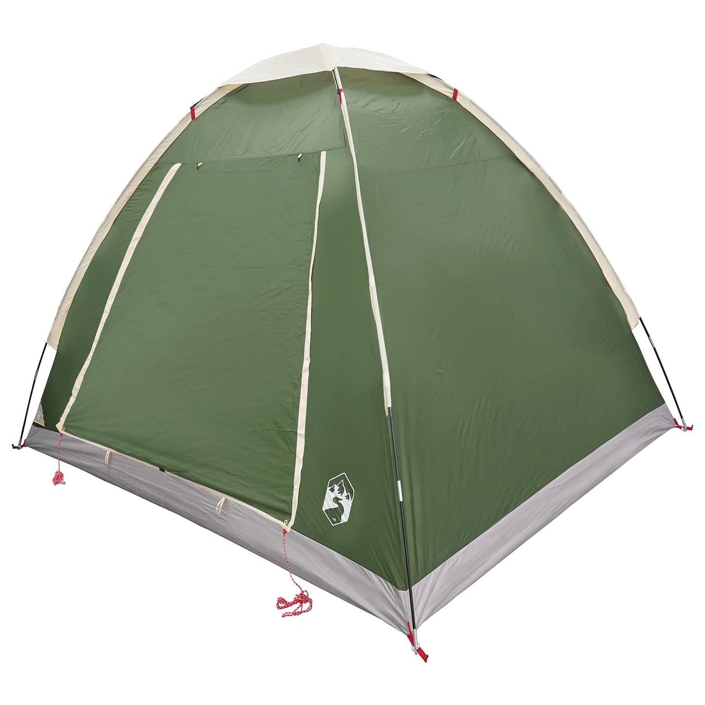 Camping Telt med tak Grønn 2-personers Polyester og stål