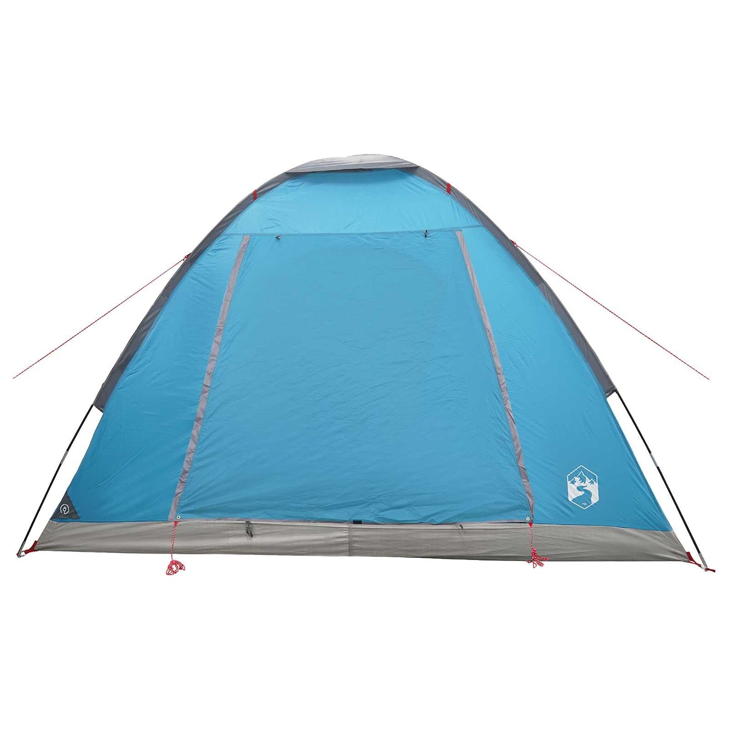 Camping Telt med tak Blå 4 personer Polyester og stål