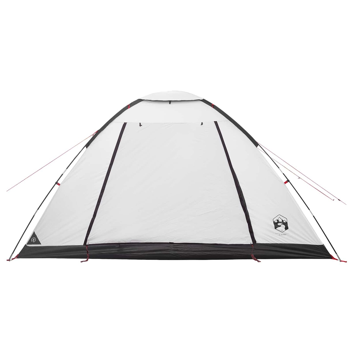 Camping Telt Hvit Blackout 335 x 275 x 180 cm Polyester og stål