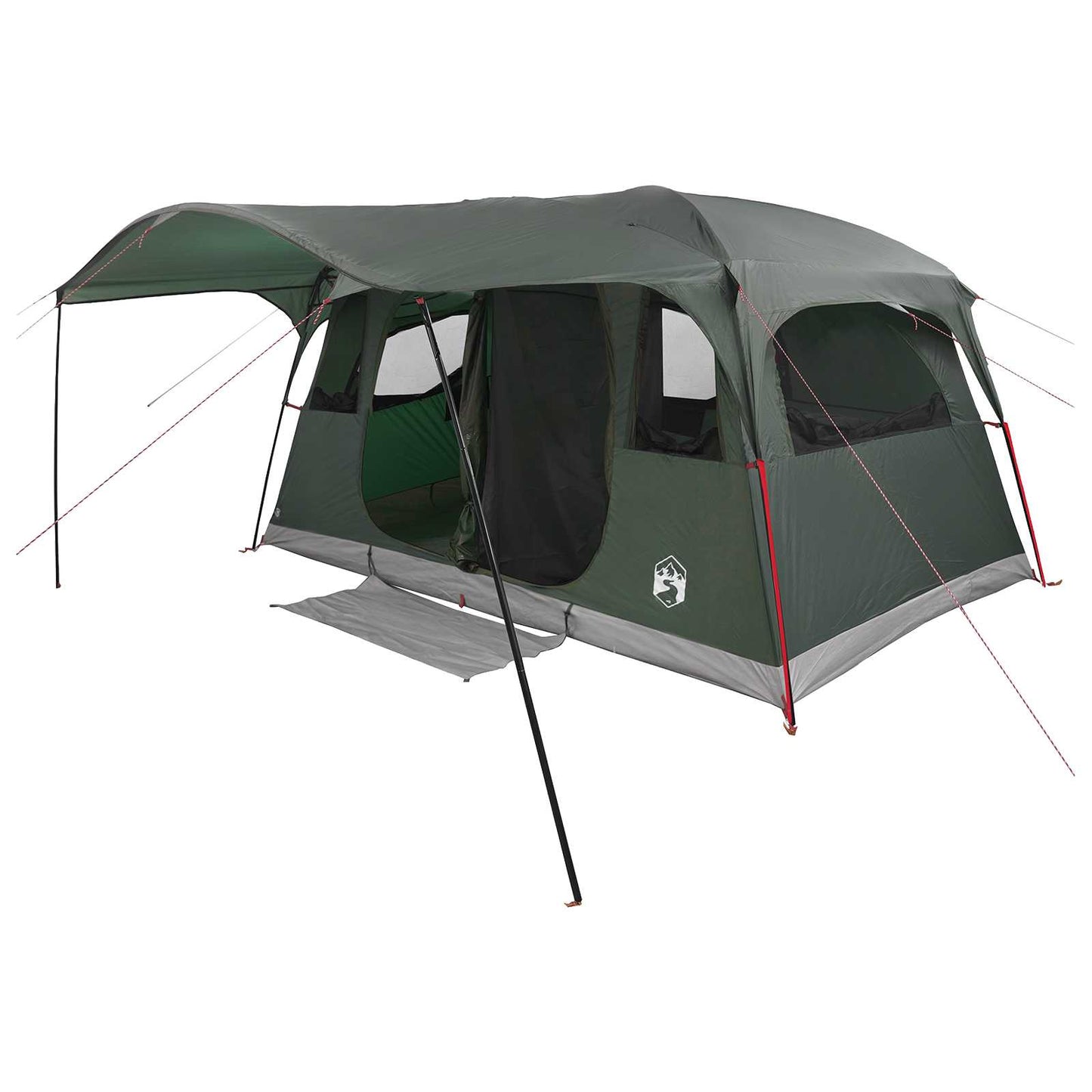 Tunneltelt Army grønn 427 x 305 x 205 cm Polyester og stål