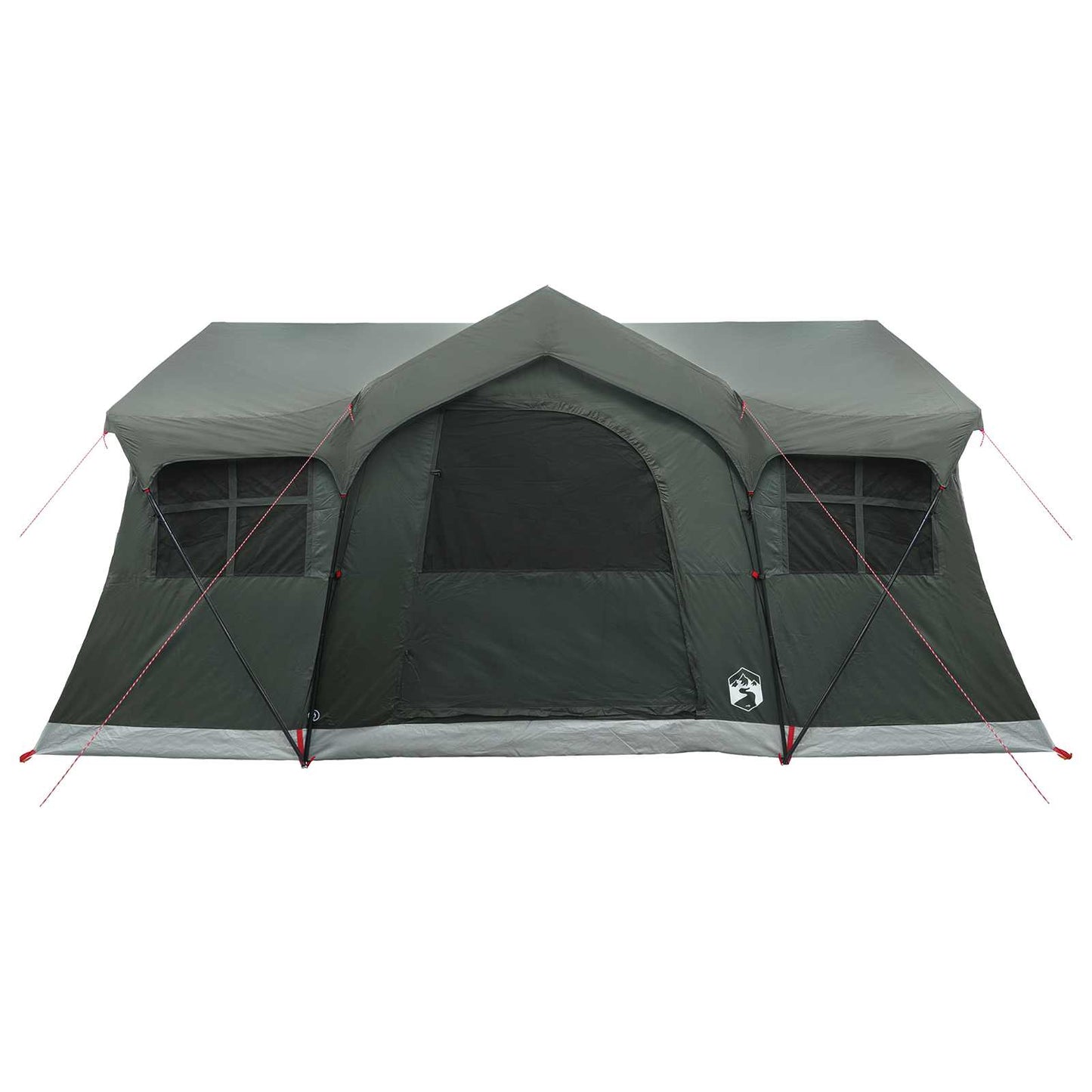 Familietelt Army grønn 487 x 340 x 216 cm Polyester og stål