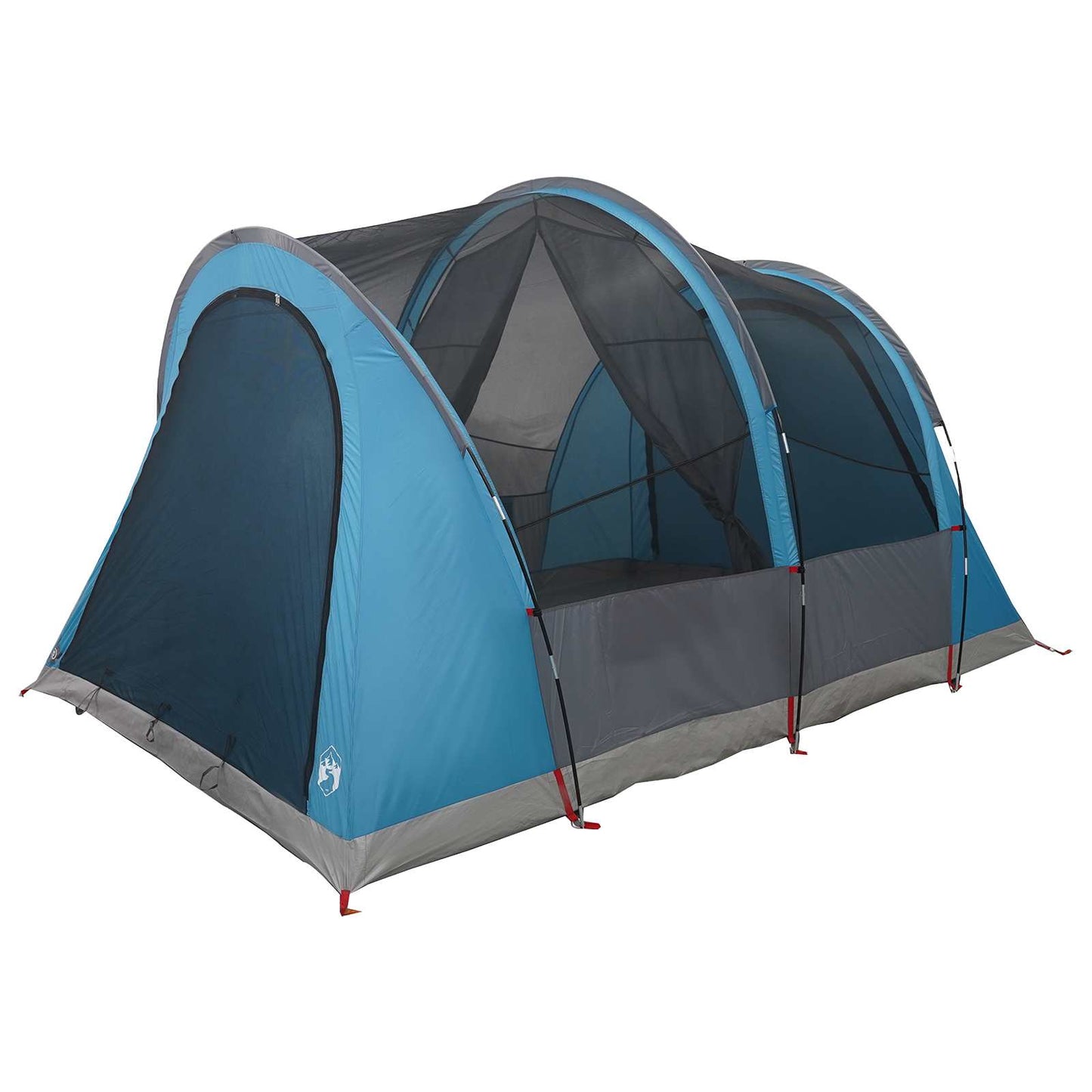 Tunneltelt med tak Blå 370 x 275 x 210 cm Polyester og stål