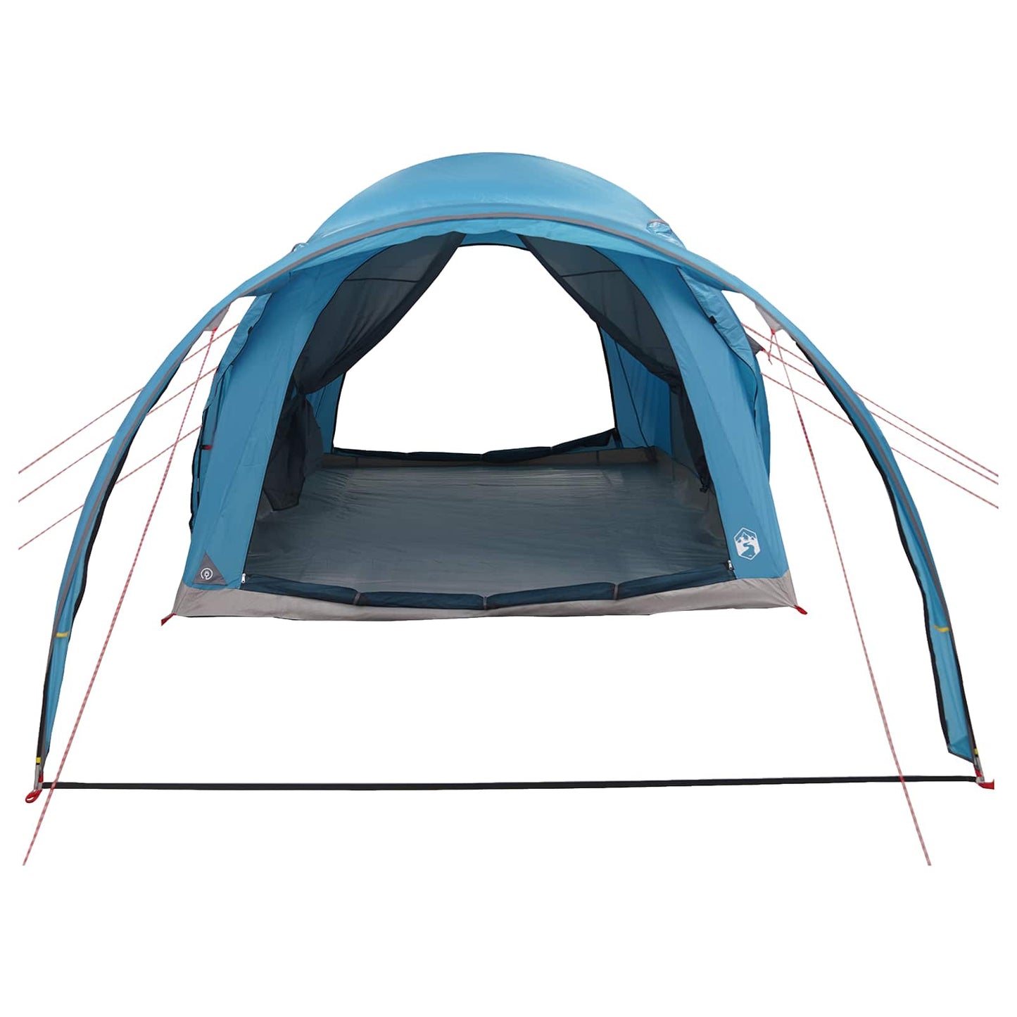 Tunneltelt med tak Blå 370 x 275 x 210 cm Polyester og stål